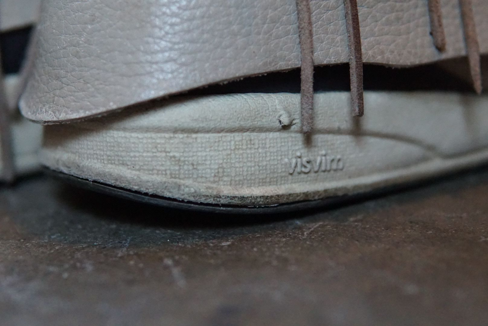Visvim Visvim FBT Gray Size 10 43 Leather Moccasin Size US 10 / EU 43 - 16 Thumbnail