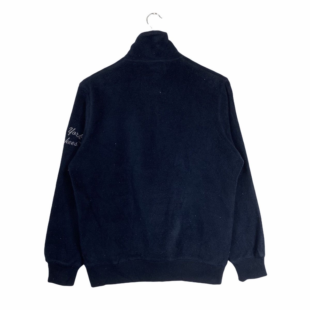 MLB × New York Yankees Vintage New York YANKEES MLB Fleece Half Zipper Sweatshirt Size US M / EU 48-50 / 2 - 2 Thumbnail