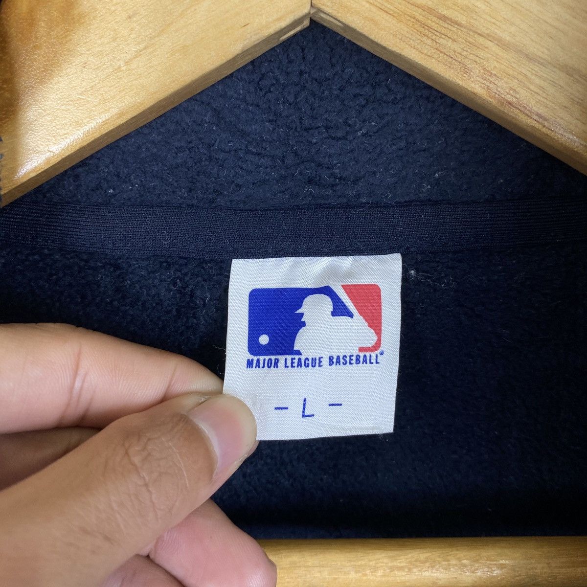 MLB × New York Yankees Vintage New York YANKEES MLB Fleece Half Zipper Sweatshirt Size US M / EU 48-50 / 2 - 5 Thumbnail
