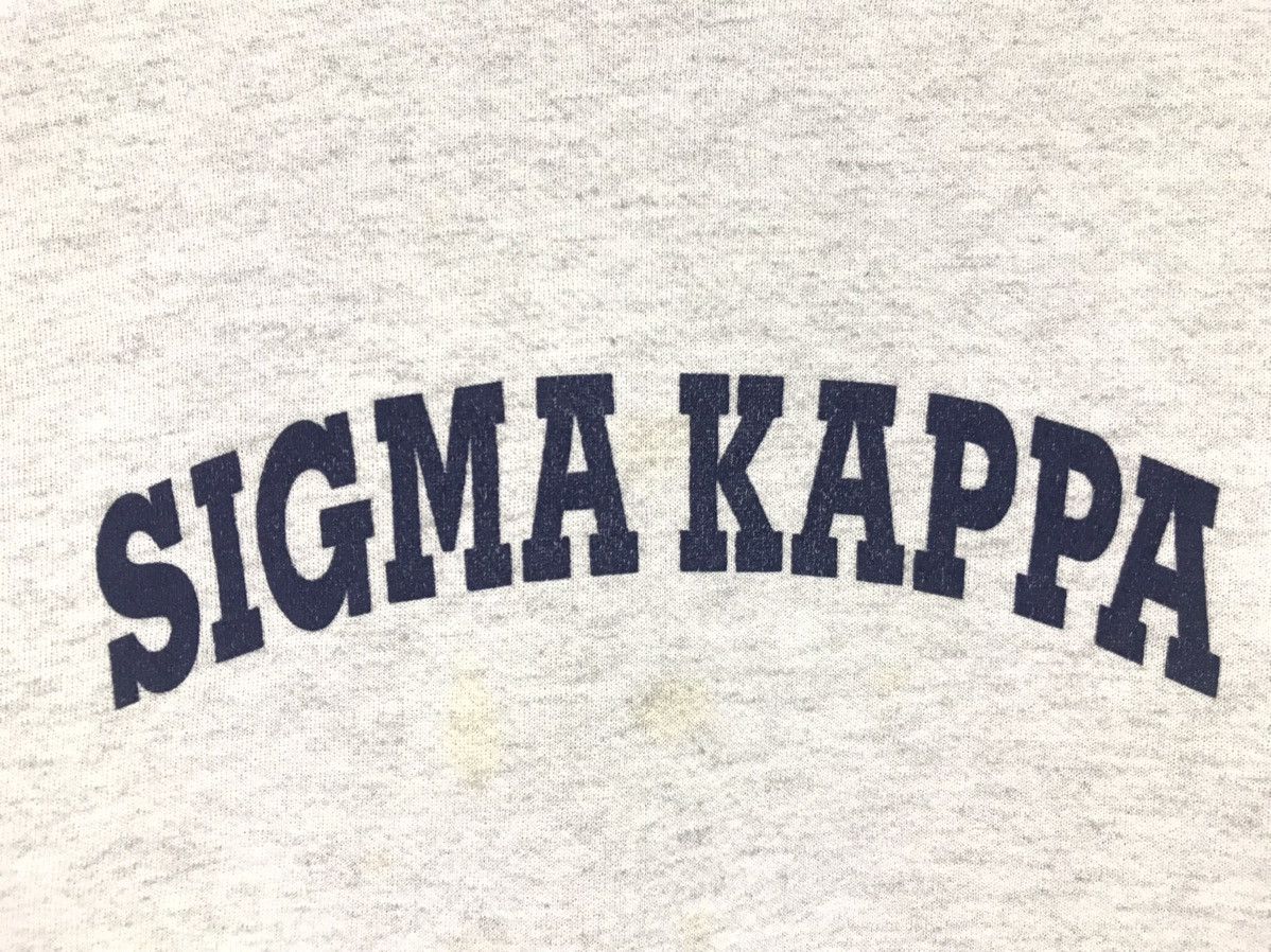 Lee × Vintage Vintage 90s Sigma Kappa Big Logo Sweatshirt Size US S / EU 44-46 / 1 - 3 Thumbnail