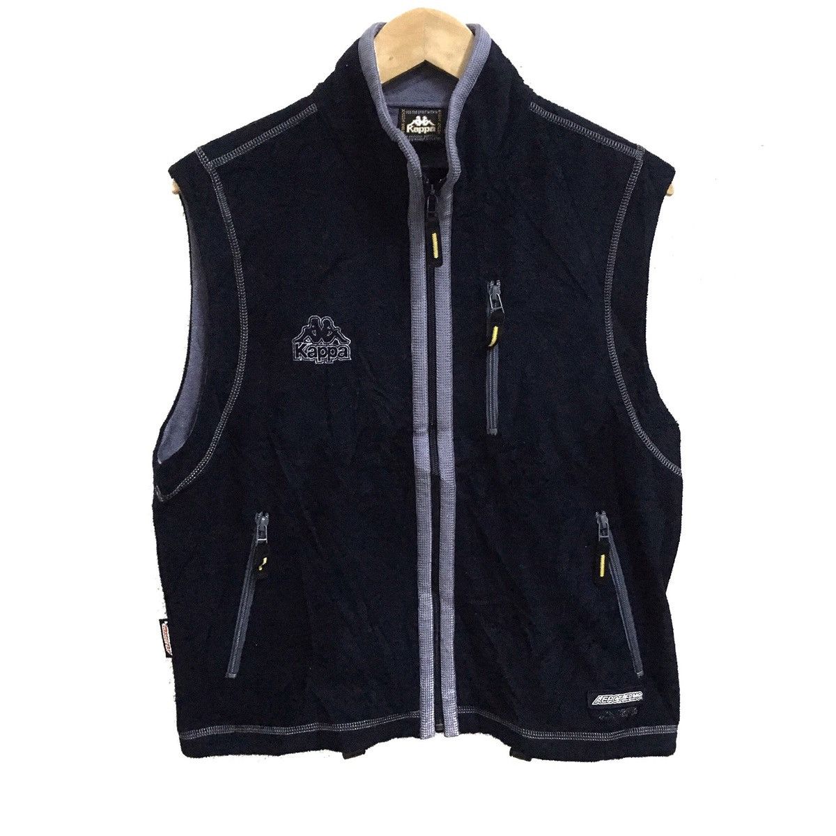 Kappa × Vintage VINTAGE KAPPA SMALL LOGO FLEECE ZIPPER TANKS SLEEVELESS Size US M / EU 48-50 / 2 - 1 Thumbnail