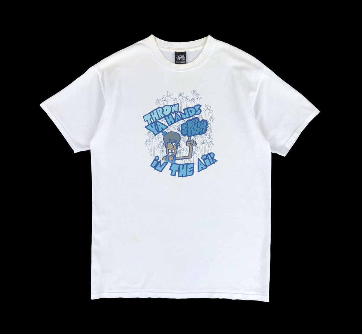 Stussy Vintage Stussy DJ Hip Hop Skate Hip Hop T-Shirt Size US M / EU 48-50 / 2 - 2 Thumbnail