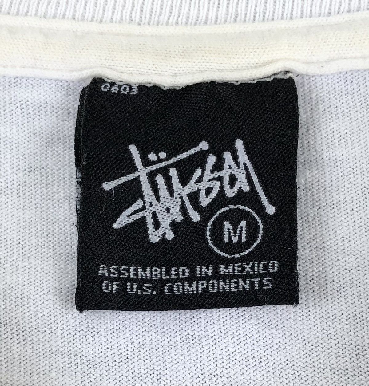Stussy Vintage Stussy DJ Hip Hop Skate Hip Hop T-Shirt Size US M / EU 48-50 / 2 - 8 Thumbnail
