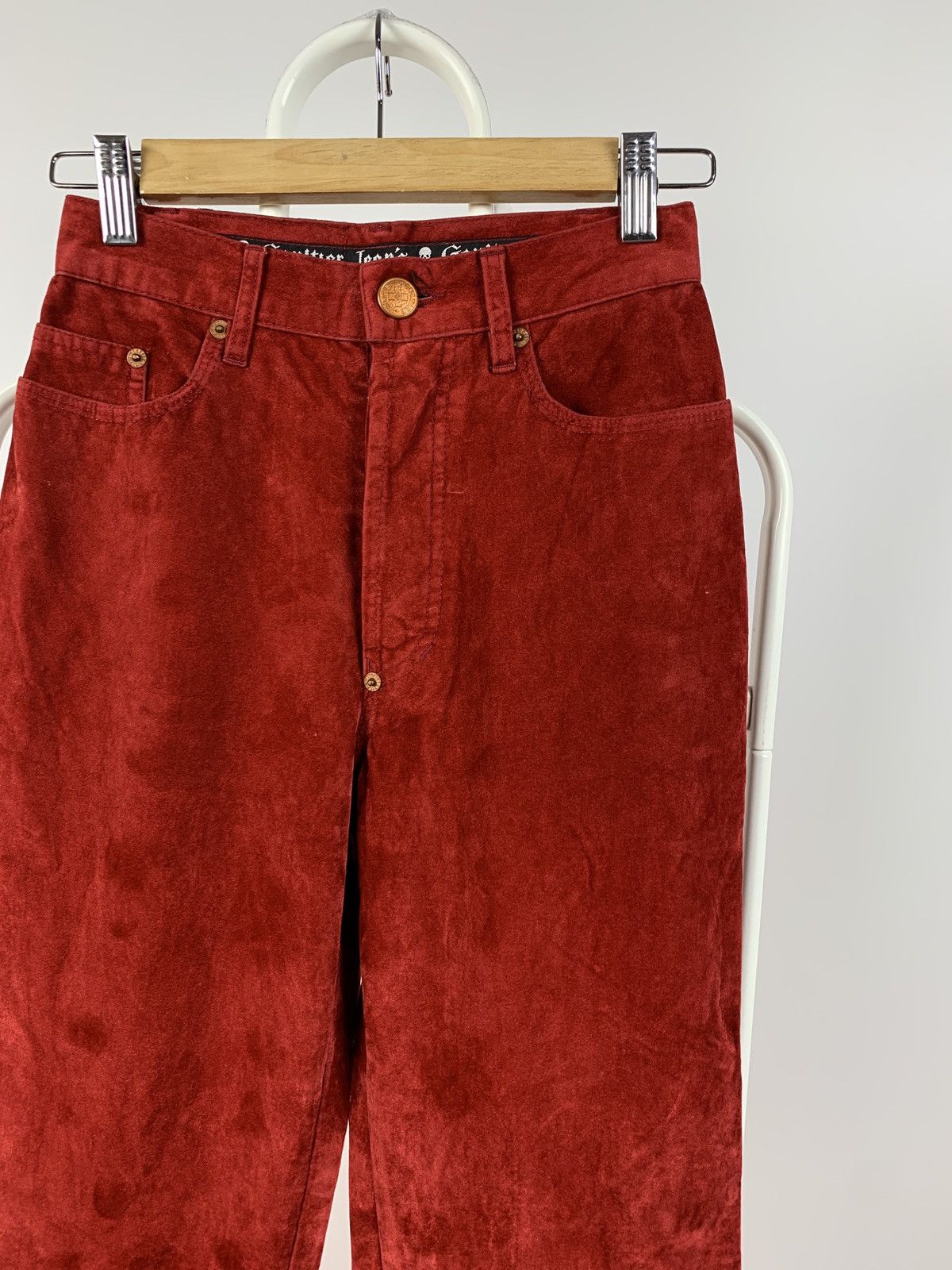 Jean Paul Gaultier Vintage Jean Paul Gaultier Jeans Velours Pants Size 25" / US 0 / IT 36 - 10 Thumbnail