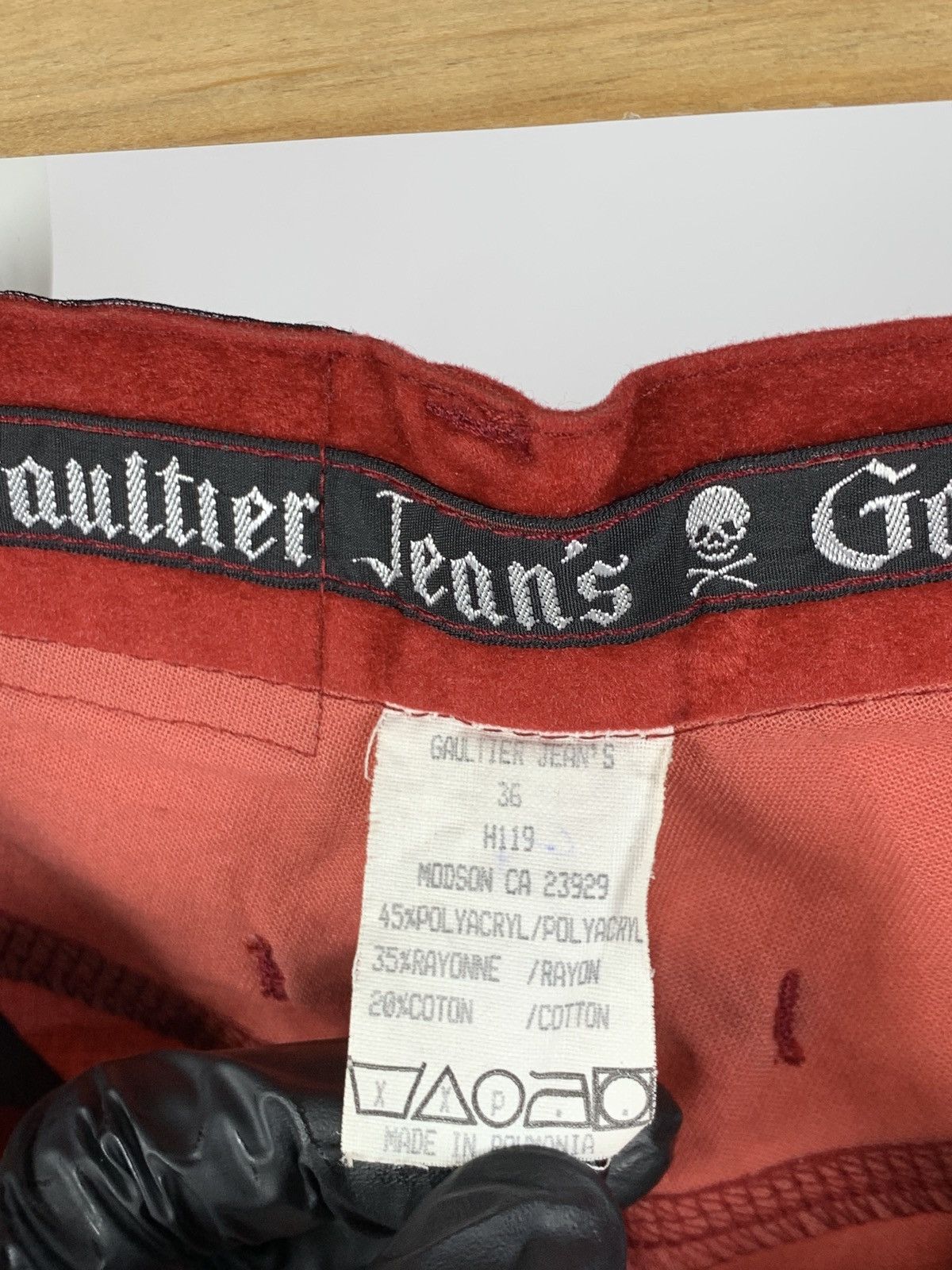 Jean Paul Gaultier Vintage Jean Paul Gaultier Jeans Velours Pants Size 25" / US 0 / IT 36 - 17 Thumbnail