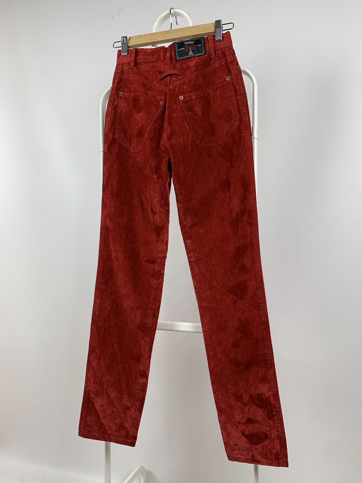 Jean Paul Gaultier Vintage Jean Paul Gaultier Jeans Velours Pants Size 25" / US 0 / IT 36 - 7 Thumbnail