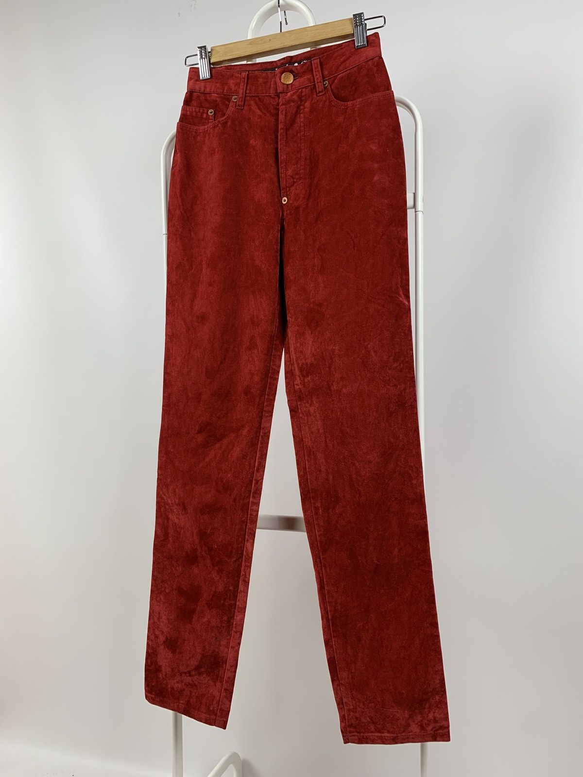 Jean Paul Gaultier Vintage Jean Paul Gaultier Jeans Velours Pants Size 25" / US 0 / IT 36 - 8 Thumbnail