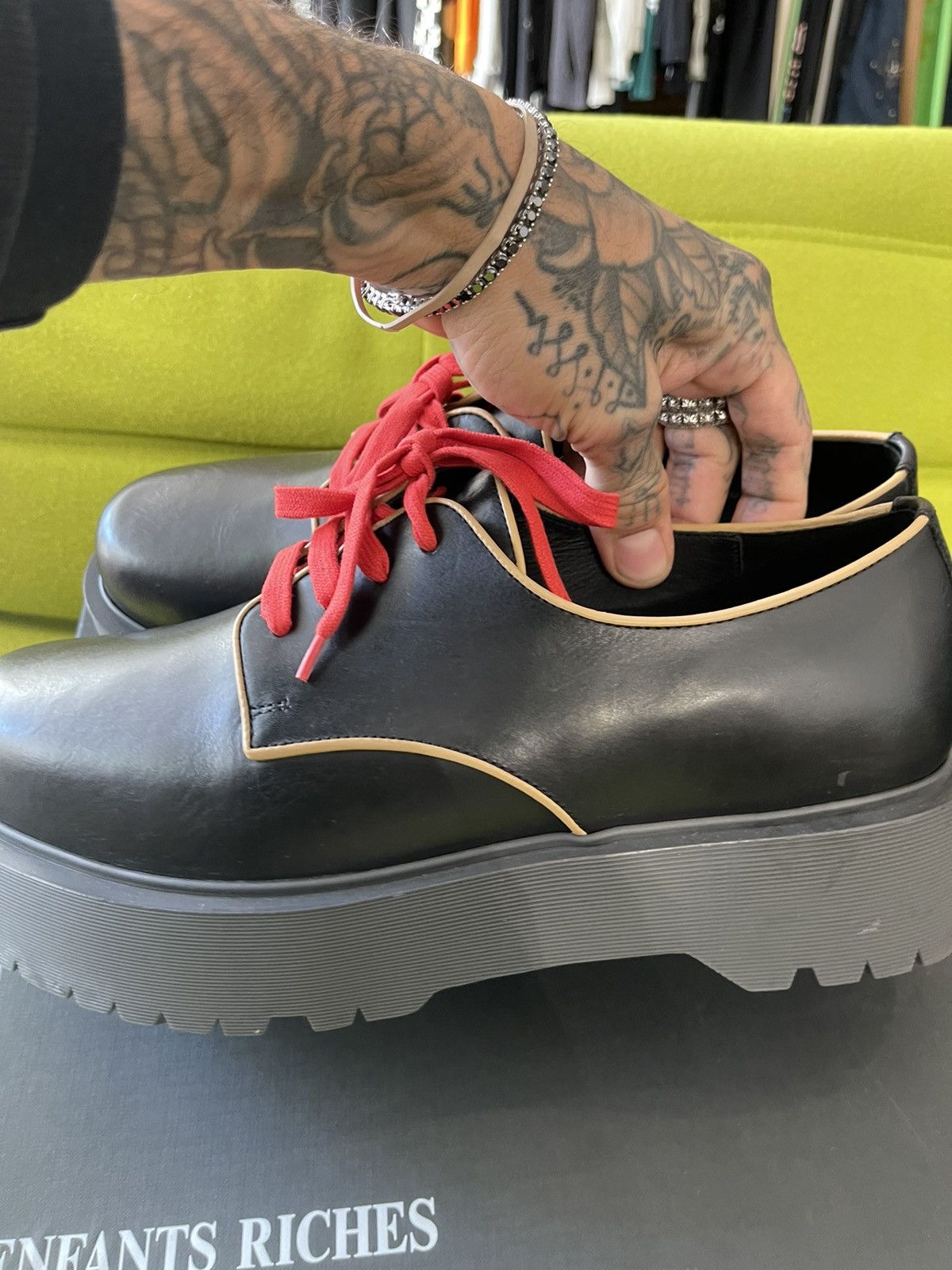 Enfants Riches Deprimes ERD NEW DEMENTED CLOWN PYSCHO EU44 SHOES 4Gseller Size US 10.5 / EU 43-44 - 7 Thumbnail