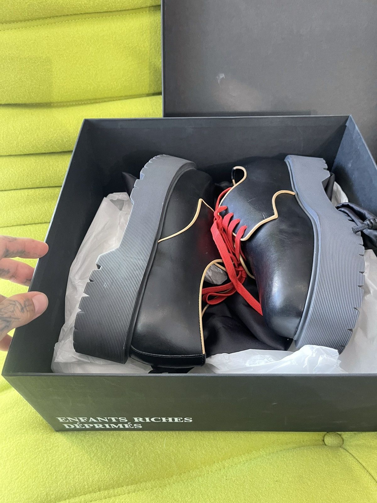 Enfants Riches Deprimes ERD NEW DEMENTED CLOWN PYSCHO EU44 SHOES 4Gseller Size US 10.5 / EU 43-44 - 12 Thumbnail