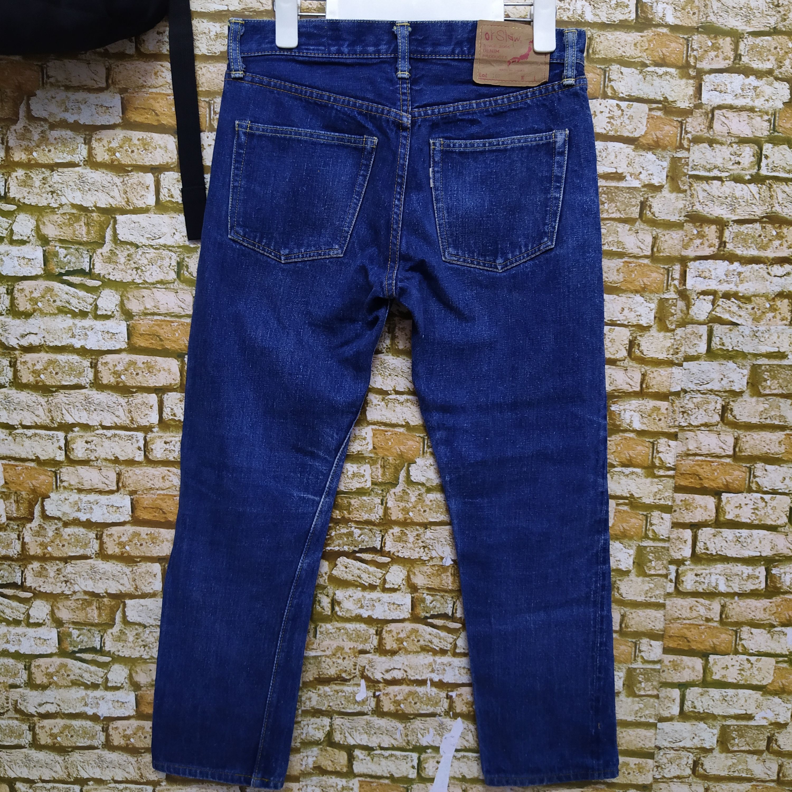 Orslow ORSLOW 107 DENIM SELVEGDE JAPAN (D529) w30 Size US 30 / EU 46 - 1 Thumbnail