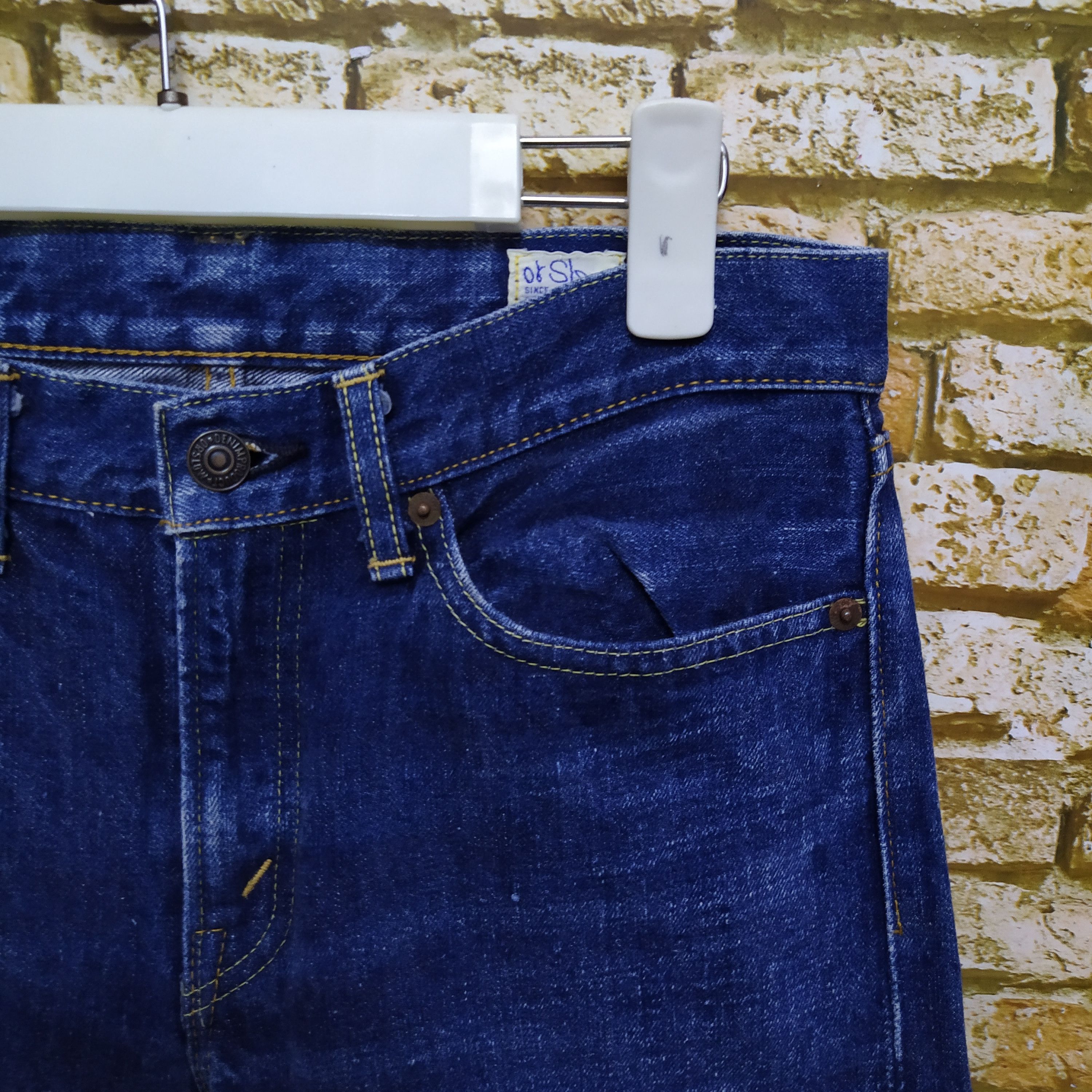 Orslow ORSLOW 107 DENIM SELVEGDE JAPAN (D529) w30 Size US 30 / EU 46 - 6 Thumbnail