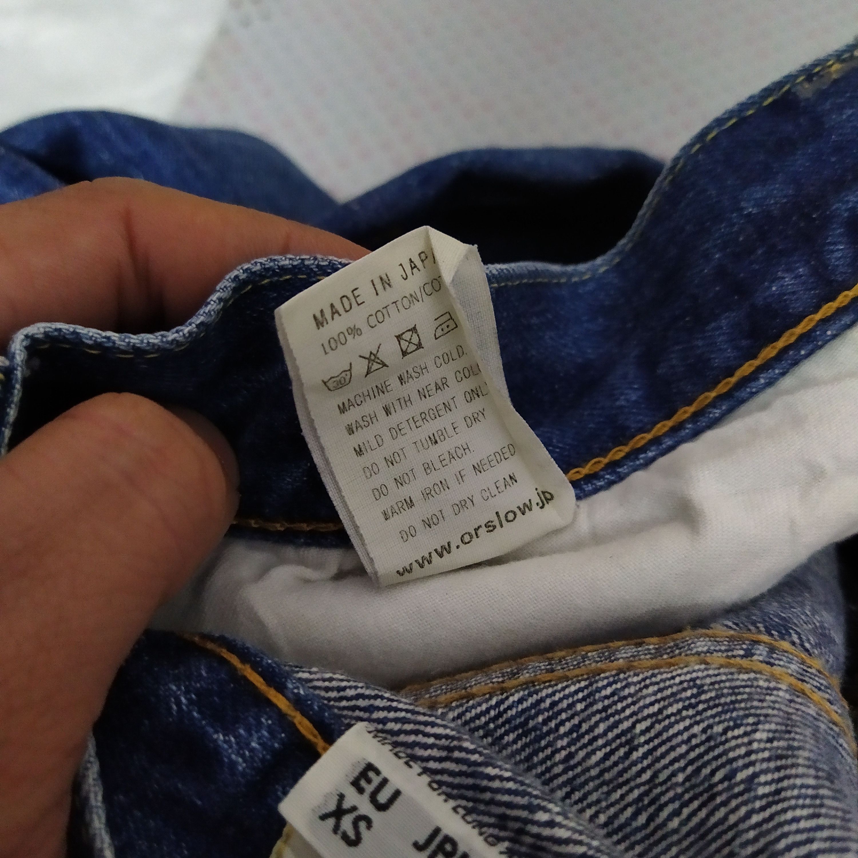 Orslow ORSLOW 107 DENIM SELVEGDE JAPAN (D529) w30 Size US 30 / EU 46 - 9 Thumbnail