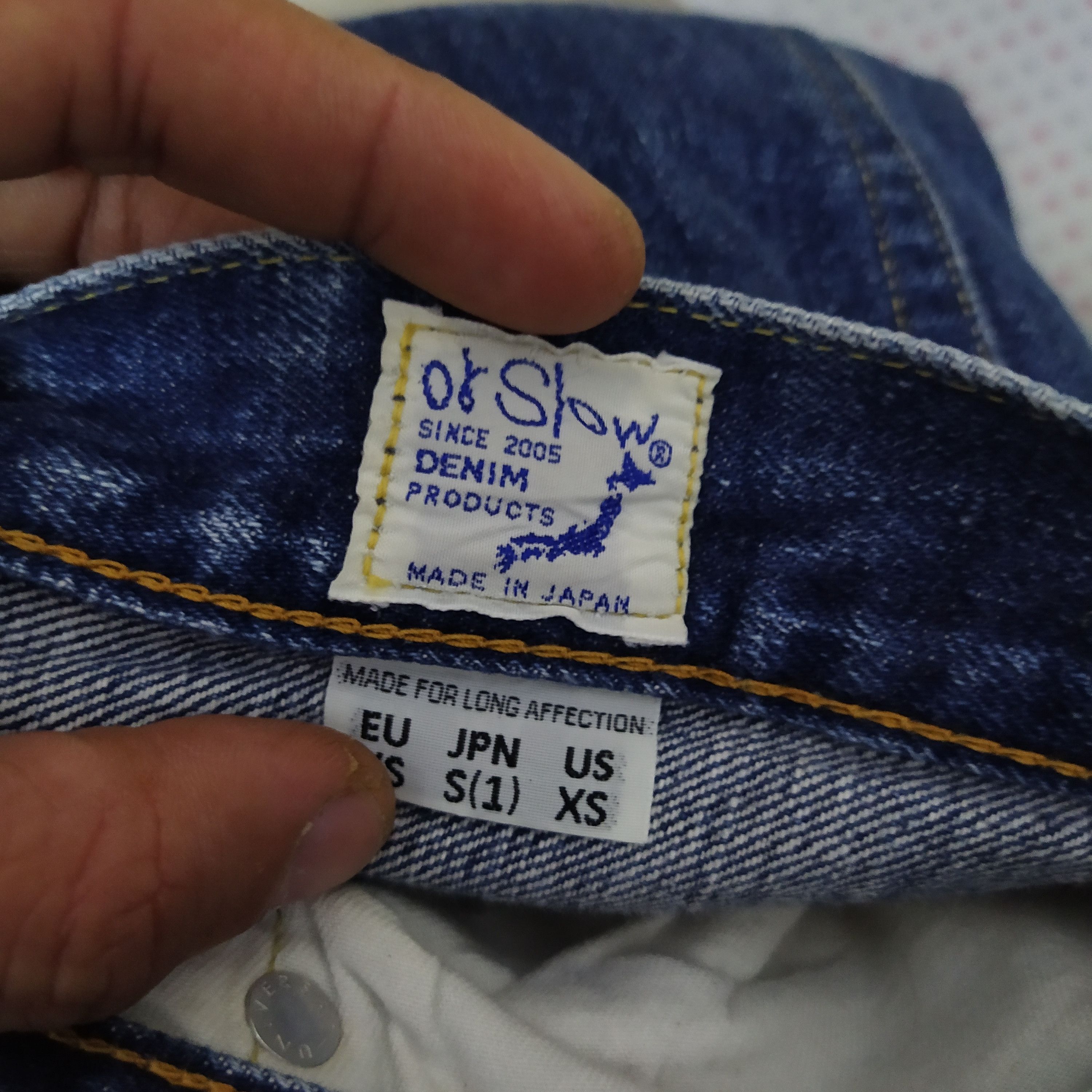 Orslow ORSLOW 107 DENIM SELVEGDE JAPAN (D529) w30 Size US 30 / EU 46 - 8 Thumbnail
