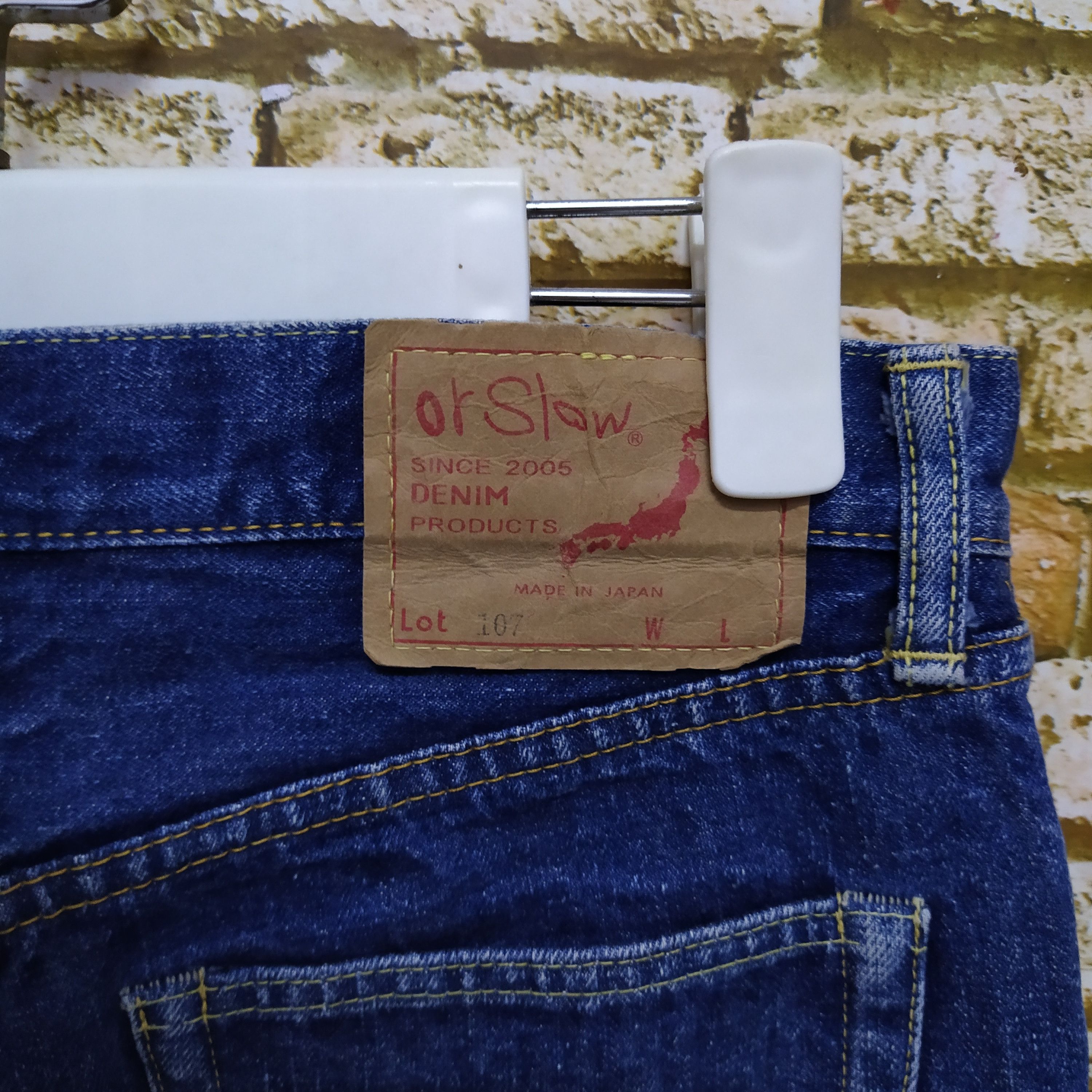 Orslow ORSLOW 107 DENIM SELVEGDE JAPAN (D529) w30 Size US 30 / EU 46 - 3 Thumbnail
