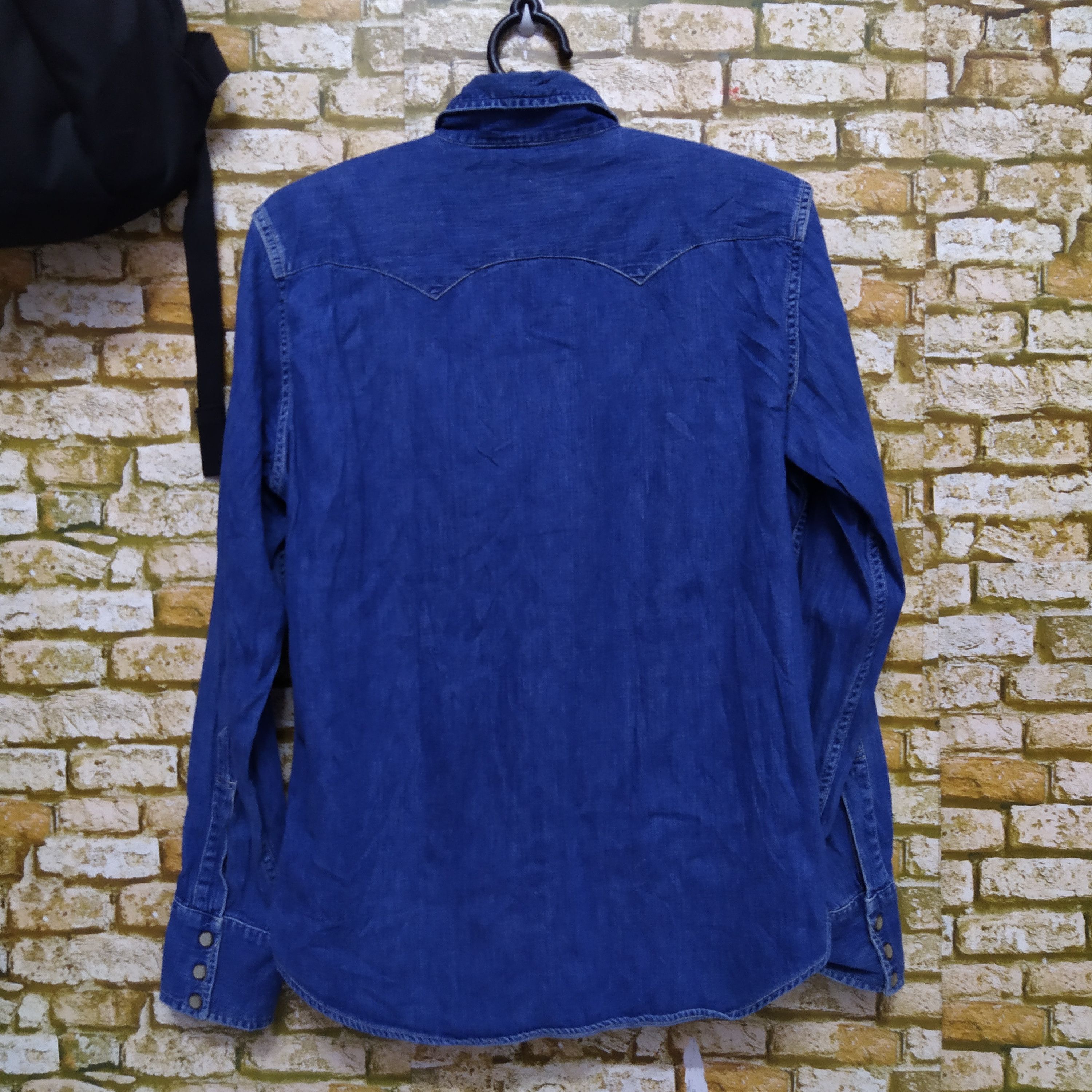 Orslow ORSLOW WESTERN BUFFALO DENIM BANDANA (D261) Size US S / EU 44-46 / 1 - 7 Thumbnail