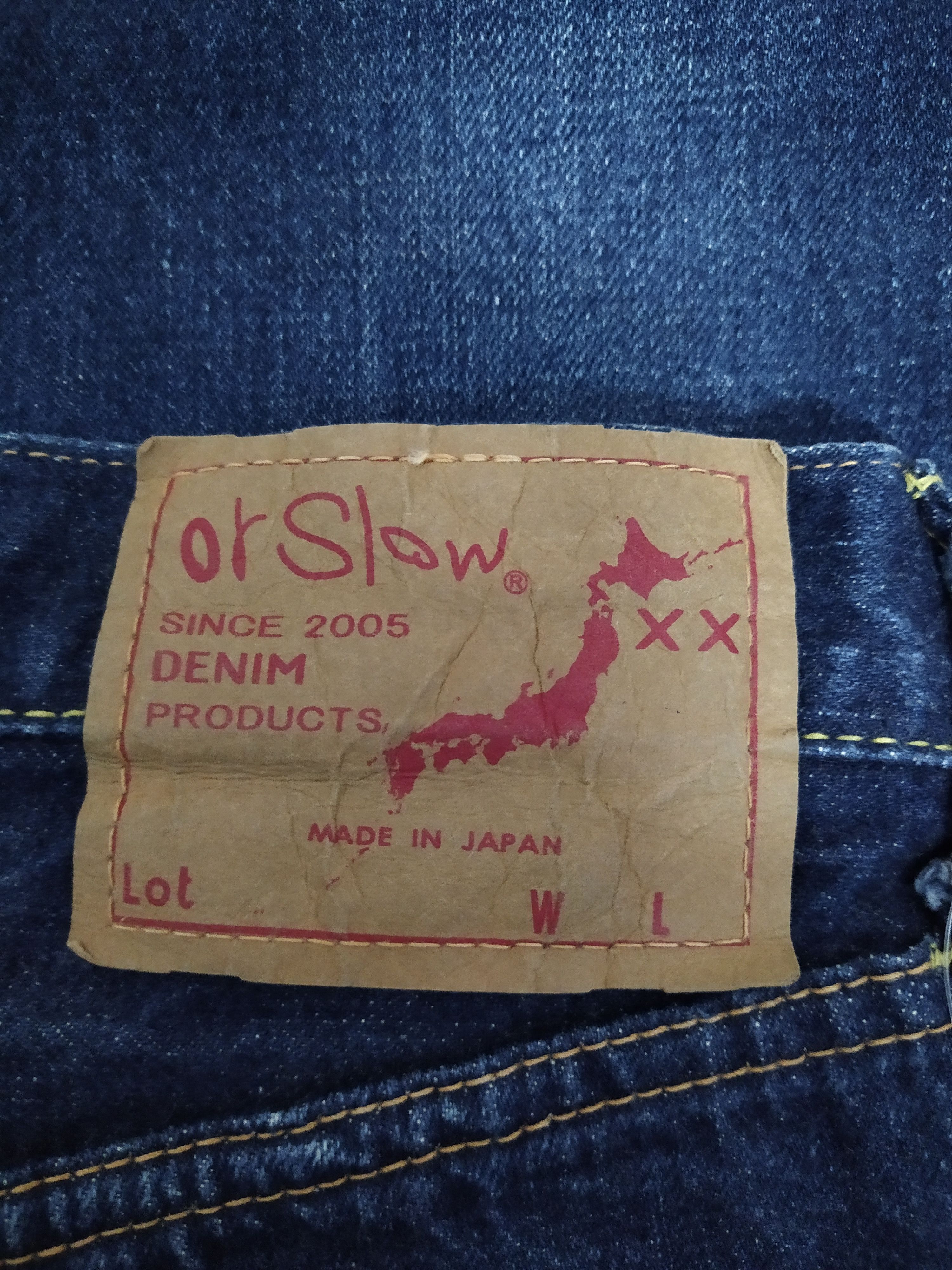 Orslow ORSLOW 105 DENIM SELVEDGE (B418) Size US 29 - 10 Thumbnail