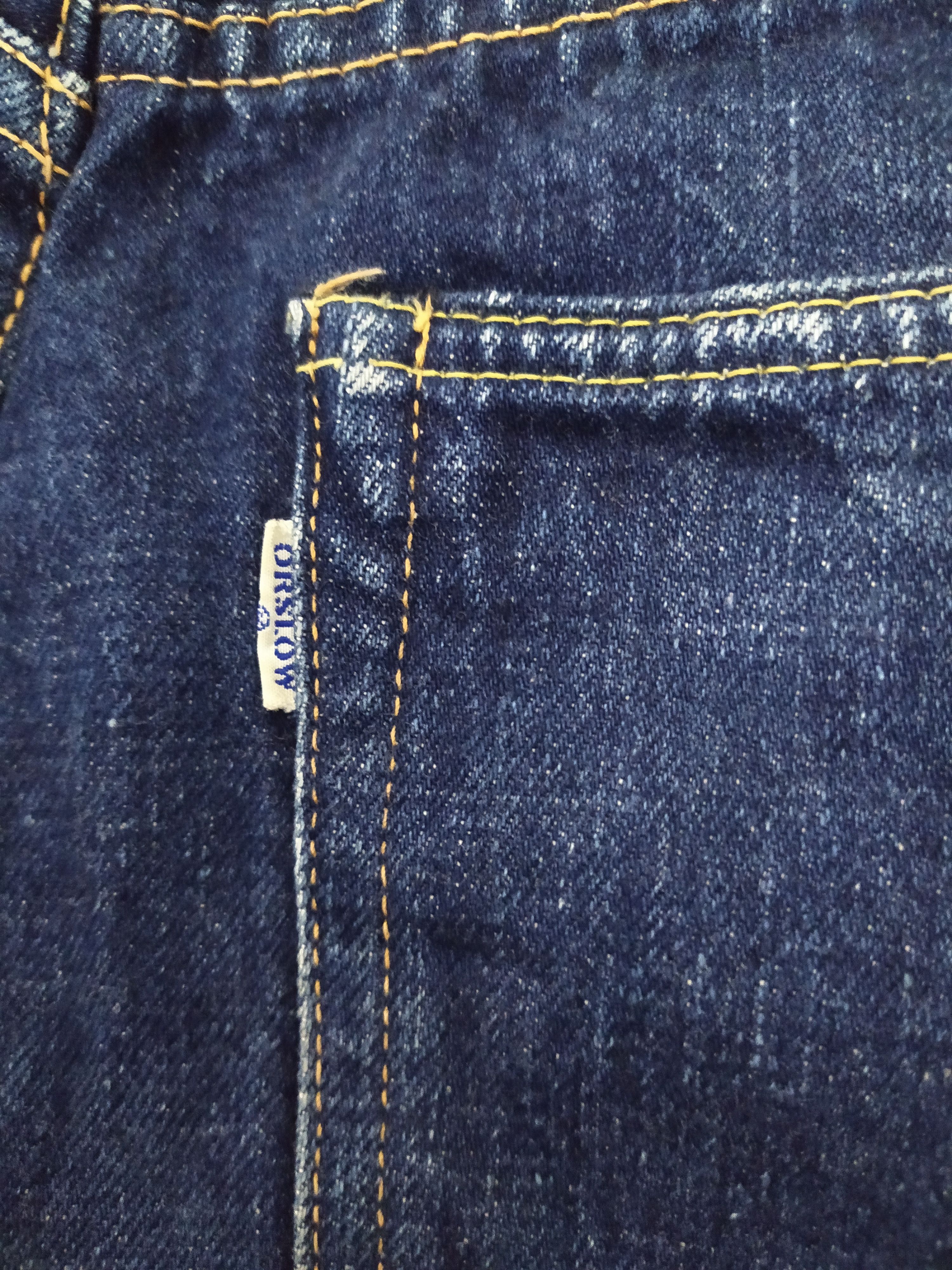 Orslow ORSLOW 105 DENIM SELVEDGE (B418) Size US 29 - 11 Thumbnail
