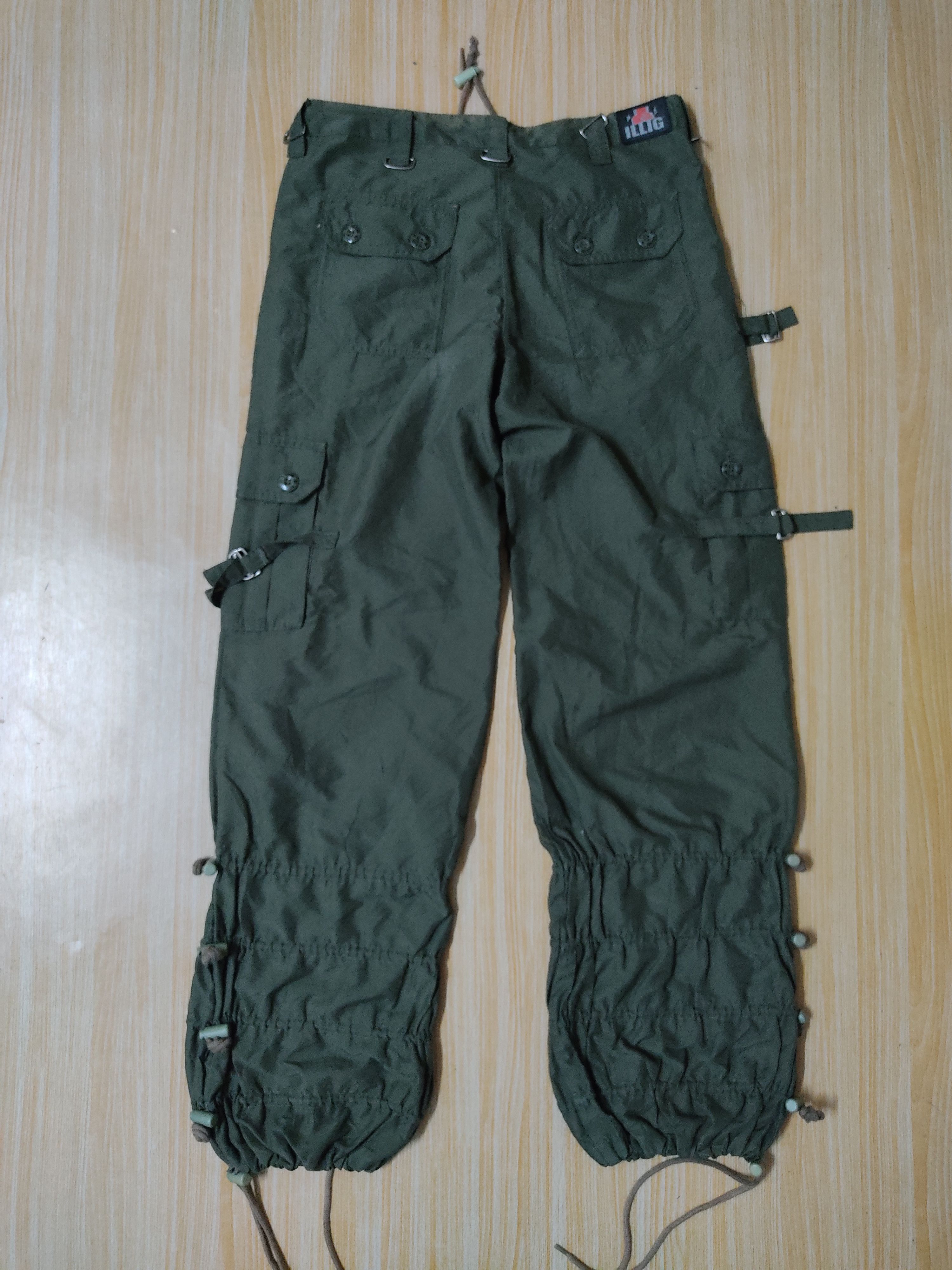 Japanese Brand ILLIG BONDAGE PANTS Size 29" - 12 Thumbnail