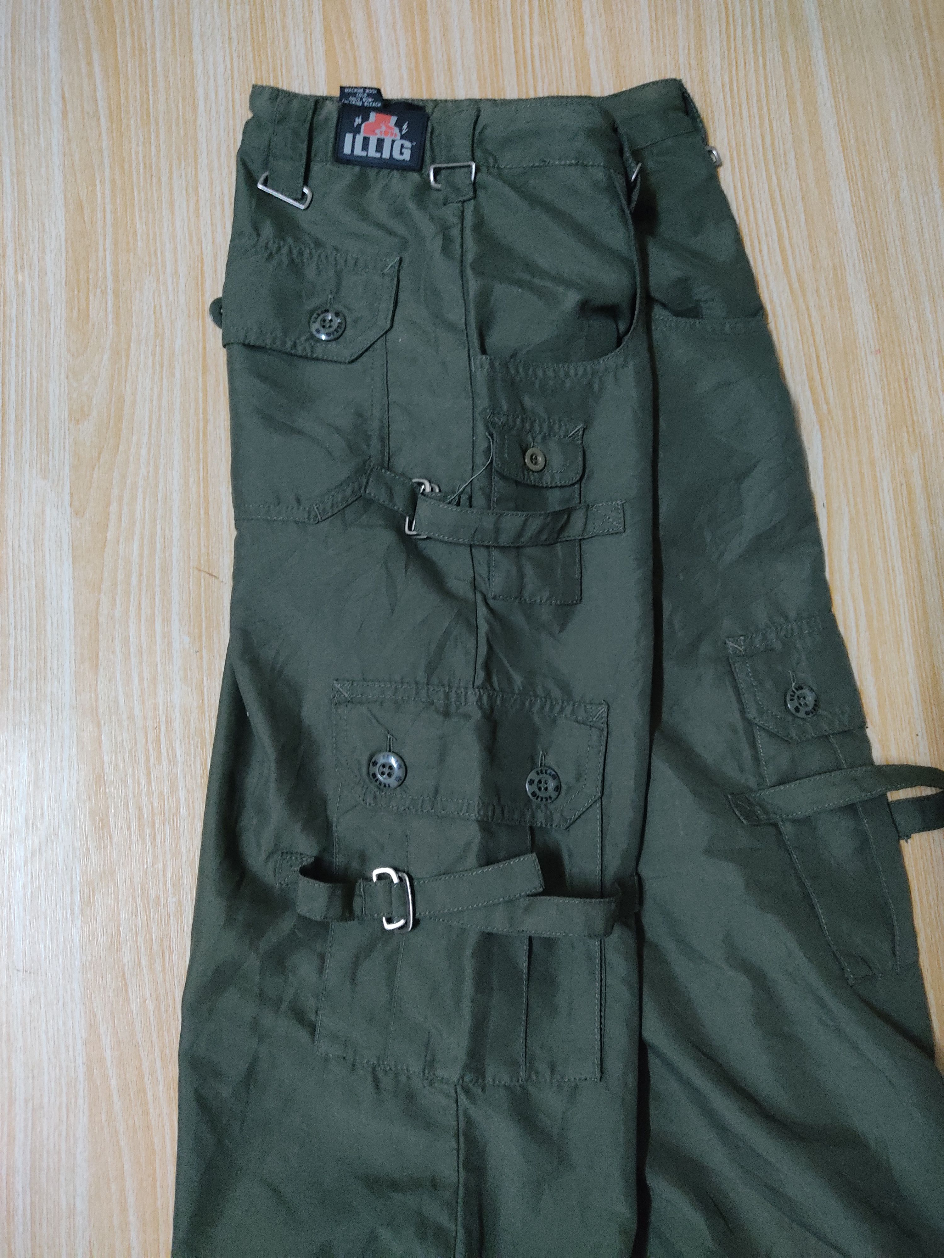 Japanese Brand ILLIG BONDAGE PANTS Size 29" - 14 Thumbnail