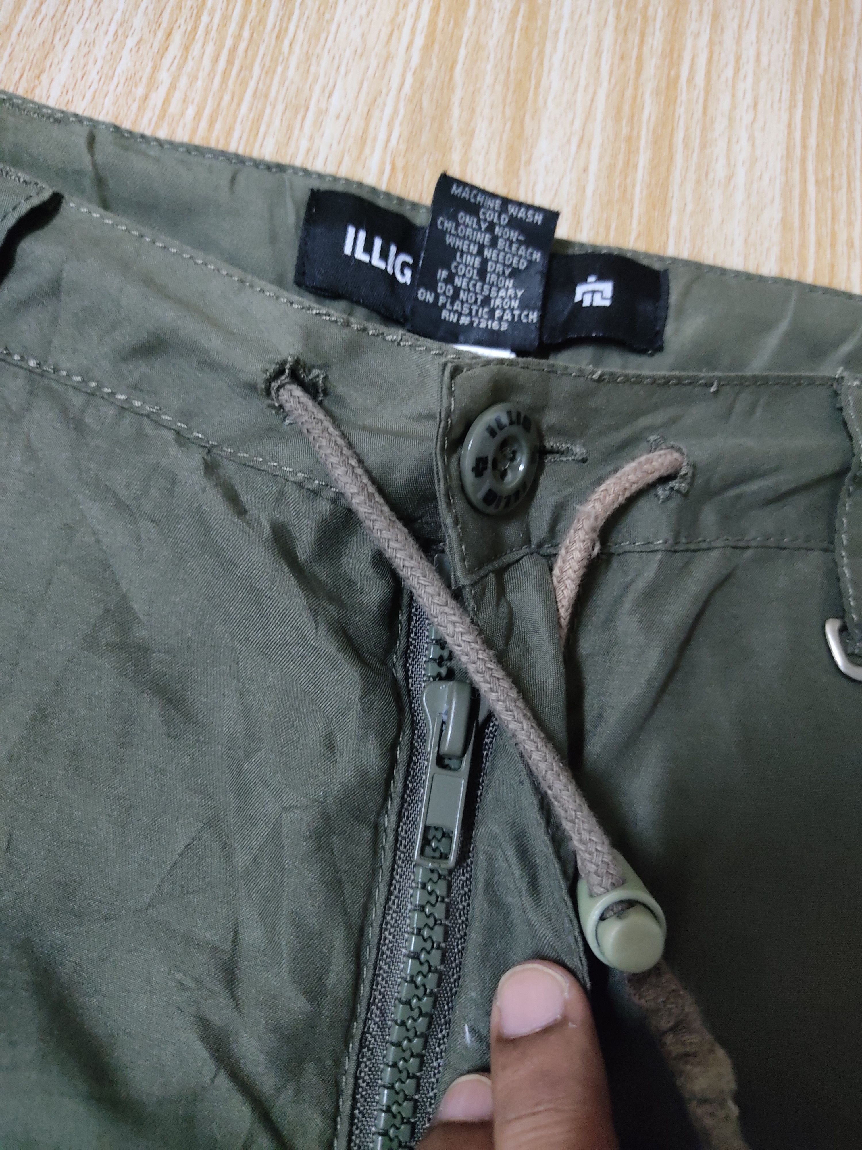 Japanese Brand ILLIG BONDAGE PANTS Size 29" - 9 Thumbnail