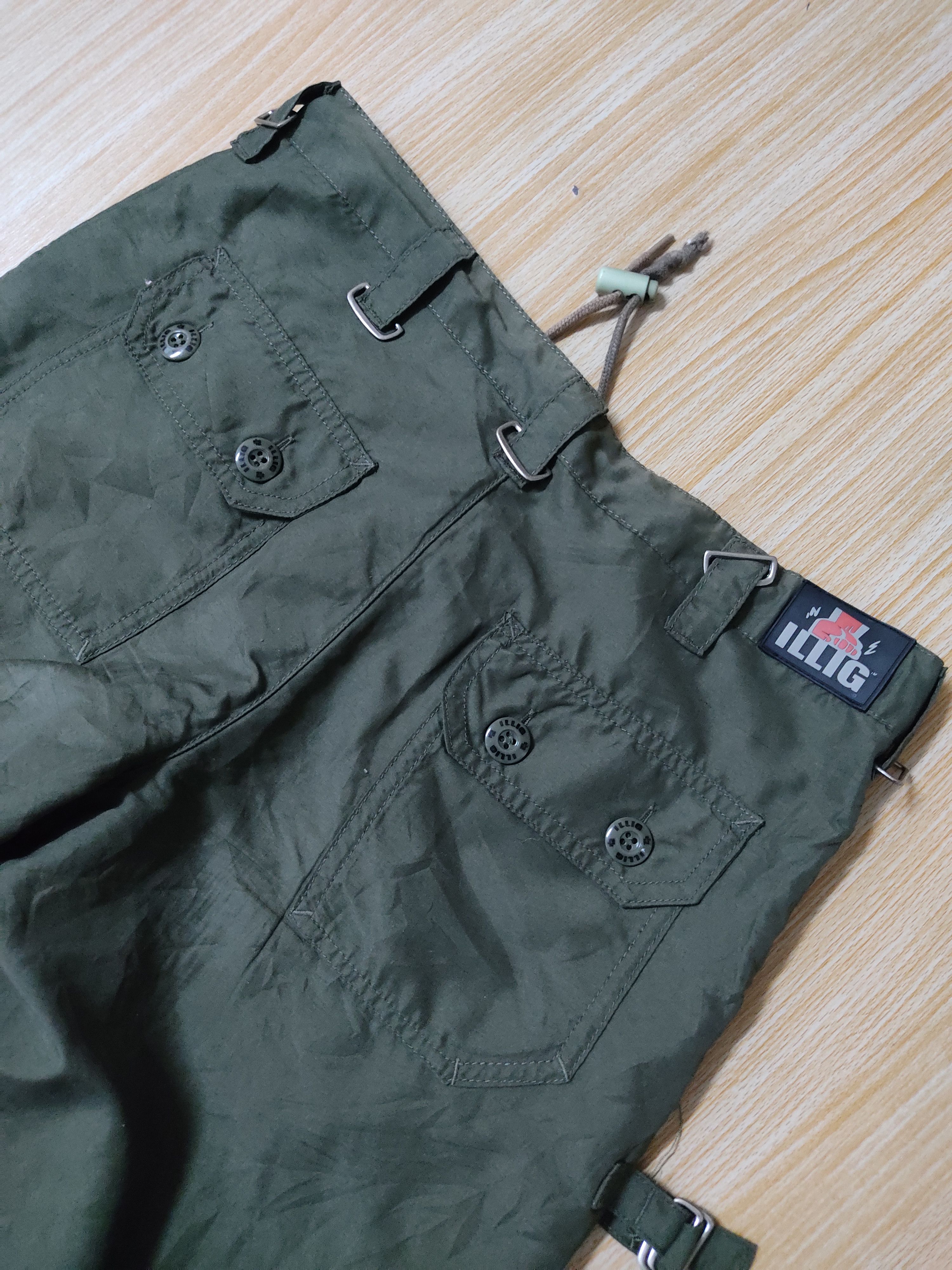 Japanese Brand ILLIG BONDAGE PANTS Size 29" - 10 Thumbnail