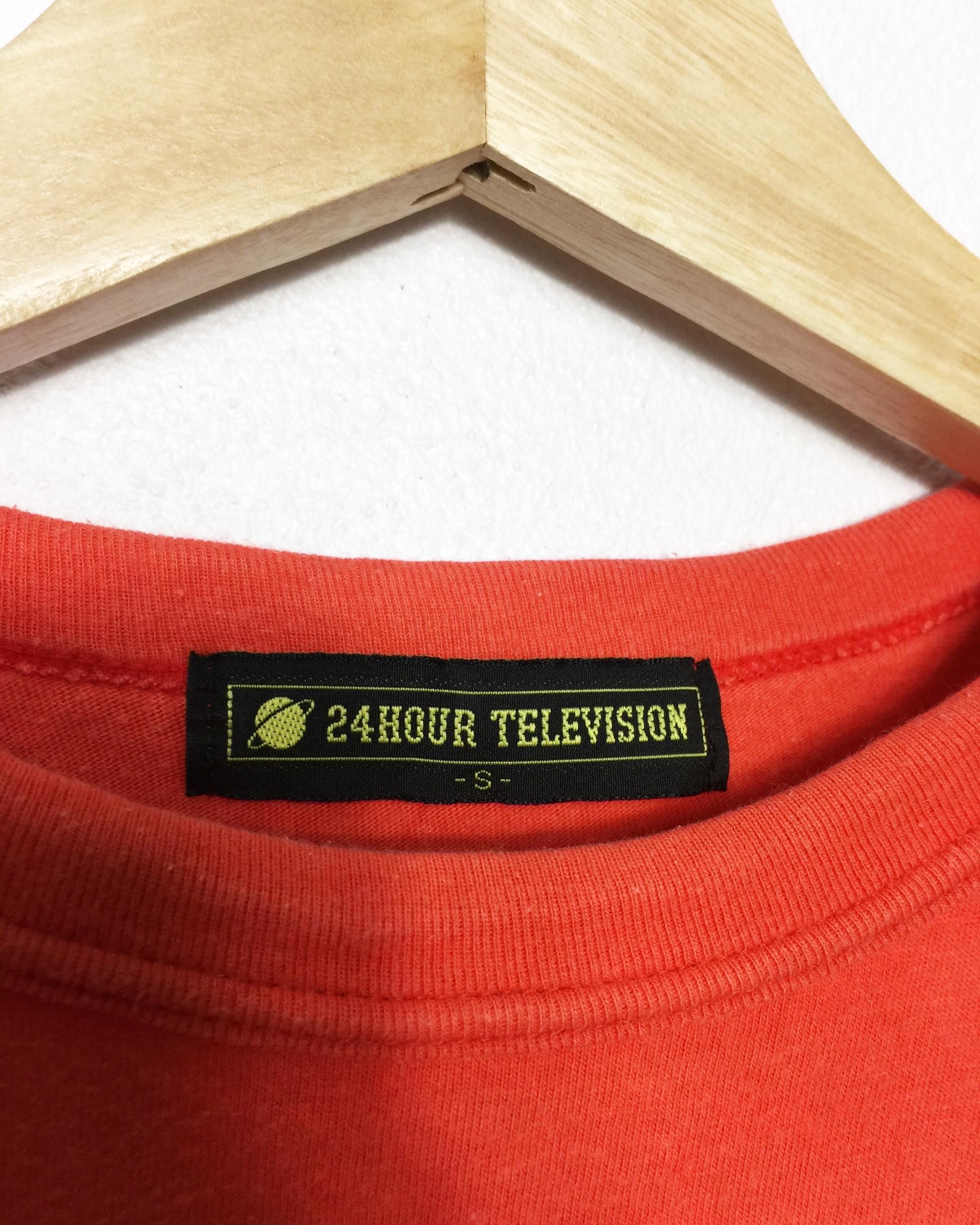 Bape Vintage 24 Hours Television X Bape Tees / Made in Japan Size US S / EU 44-46 / 1 - 8 Thumbnail