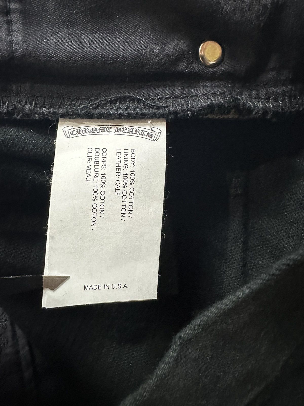 Chrome Hearts Chrome Hearts 35 Green & Leopard Cross Patch Denim Size US 36 / EU 52 - 10 Thumbnail