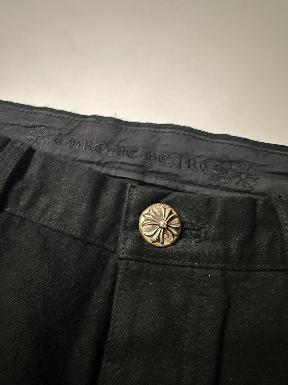 Chrome Hearts Chrome Hearts 35 Green & Leopard Cross Patch Denim Size US 36 / EU 52 - 5 Thumbnail