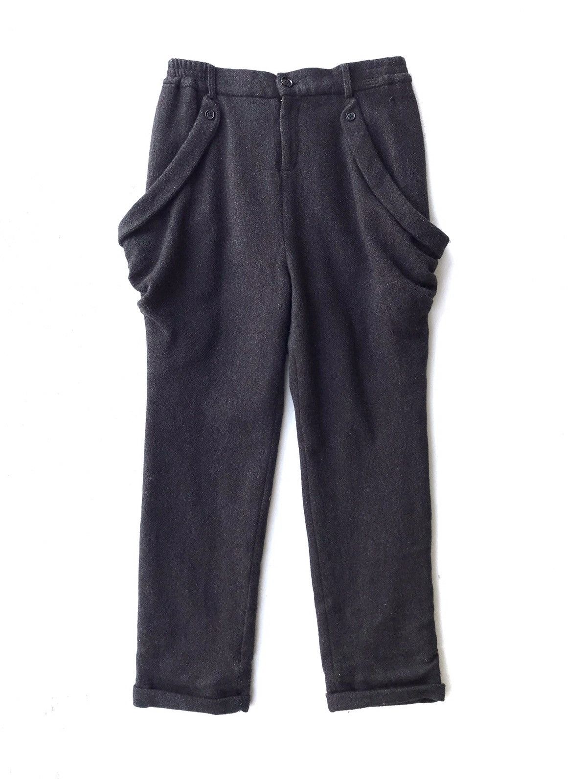Designer × Japanese Brand Issey Miyake Era Wool Tapered Pant by Marble Mira Japan Size US 32 / EU 48 - 1 Thumbnail