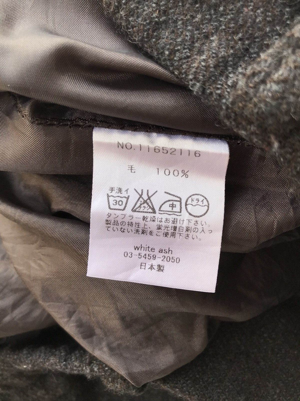 Designer × Japanese Brand Issey Miyake Era Wool Tapered Pant by Marble Mira Japan Size US 32 / EU 48 - 9 Thumbnail