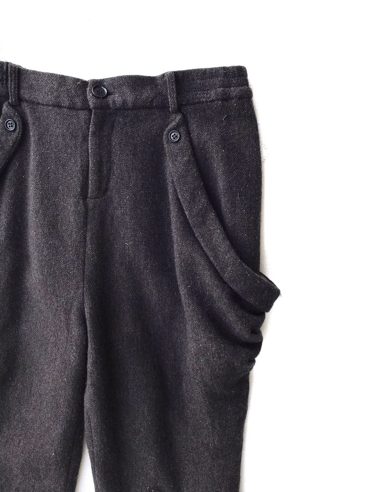 Designer × Japanese Brand Issey Miyake Era Wool Tapered Pant by Marble Mira Japan Size US 32 / EU 48 - 2 Thumbnail