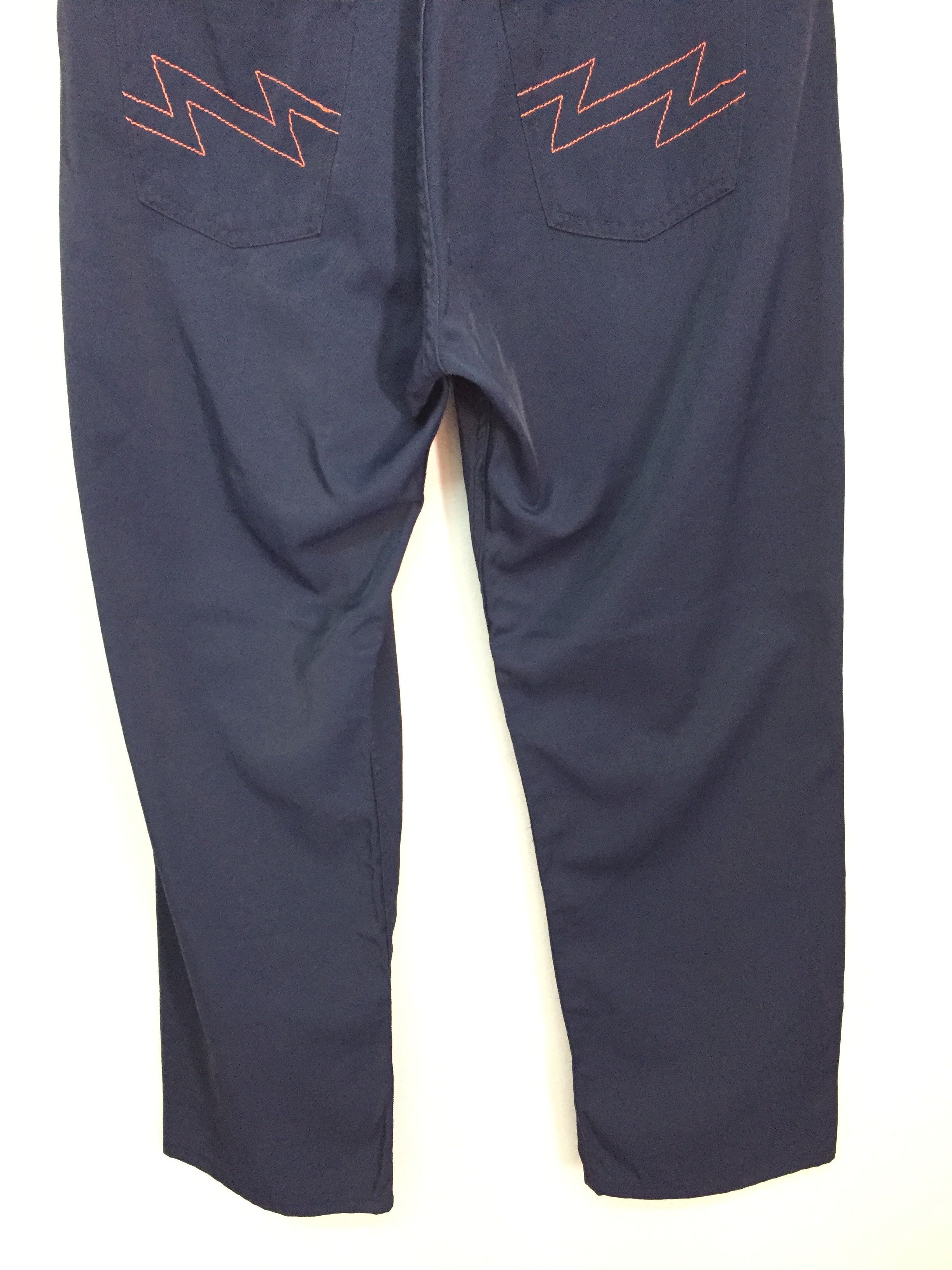 W&LT × Walter Van Beirendonck 90's W & Lt Nylon Mix Pants Size US 33 - 3 Thumbnail