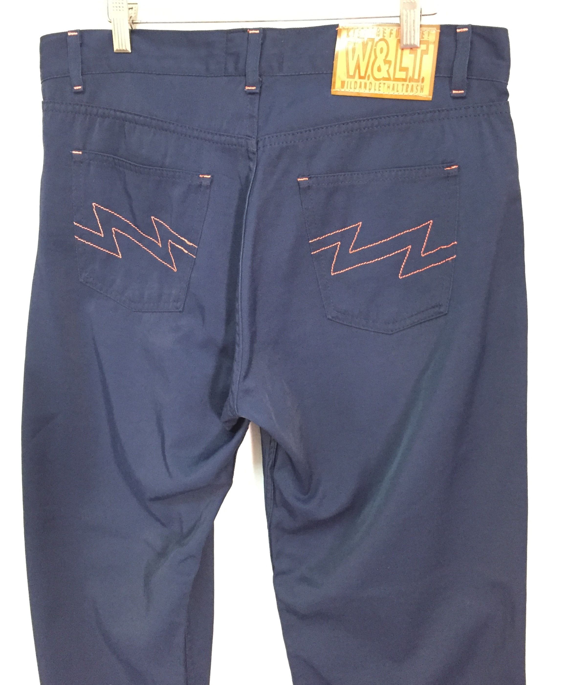 W&LT × Walter Van Beirendonck 90's W & Lt Nylon Mix Pants Size US 33 - 2 Thumbnail