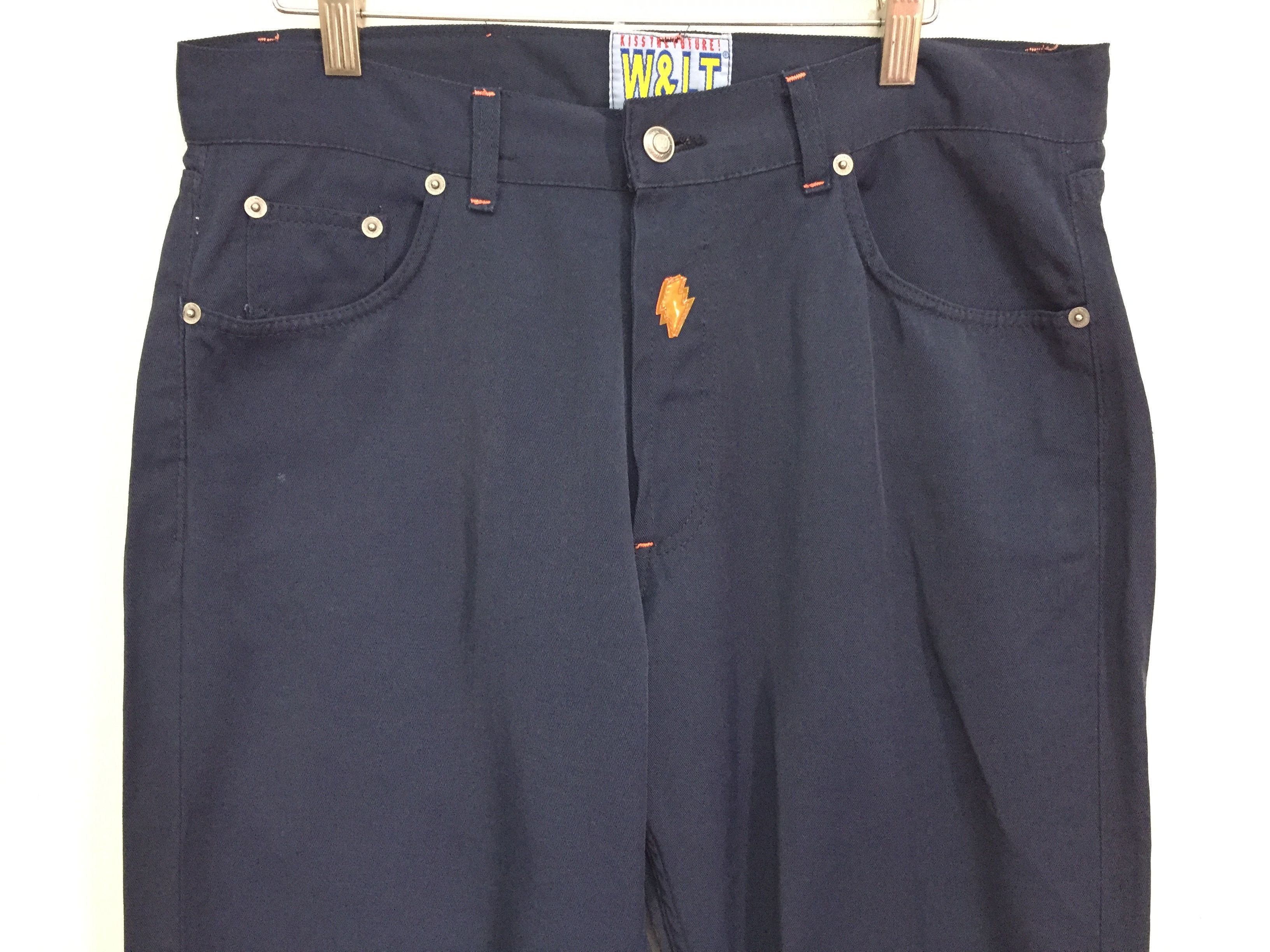 W&LT × Walter Van Beirendonck 90's W & Lt Nylon Mix Pants Size US 33 - 6 Thumbnail