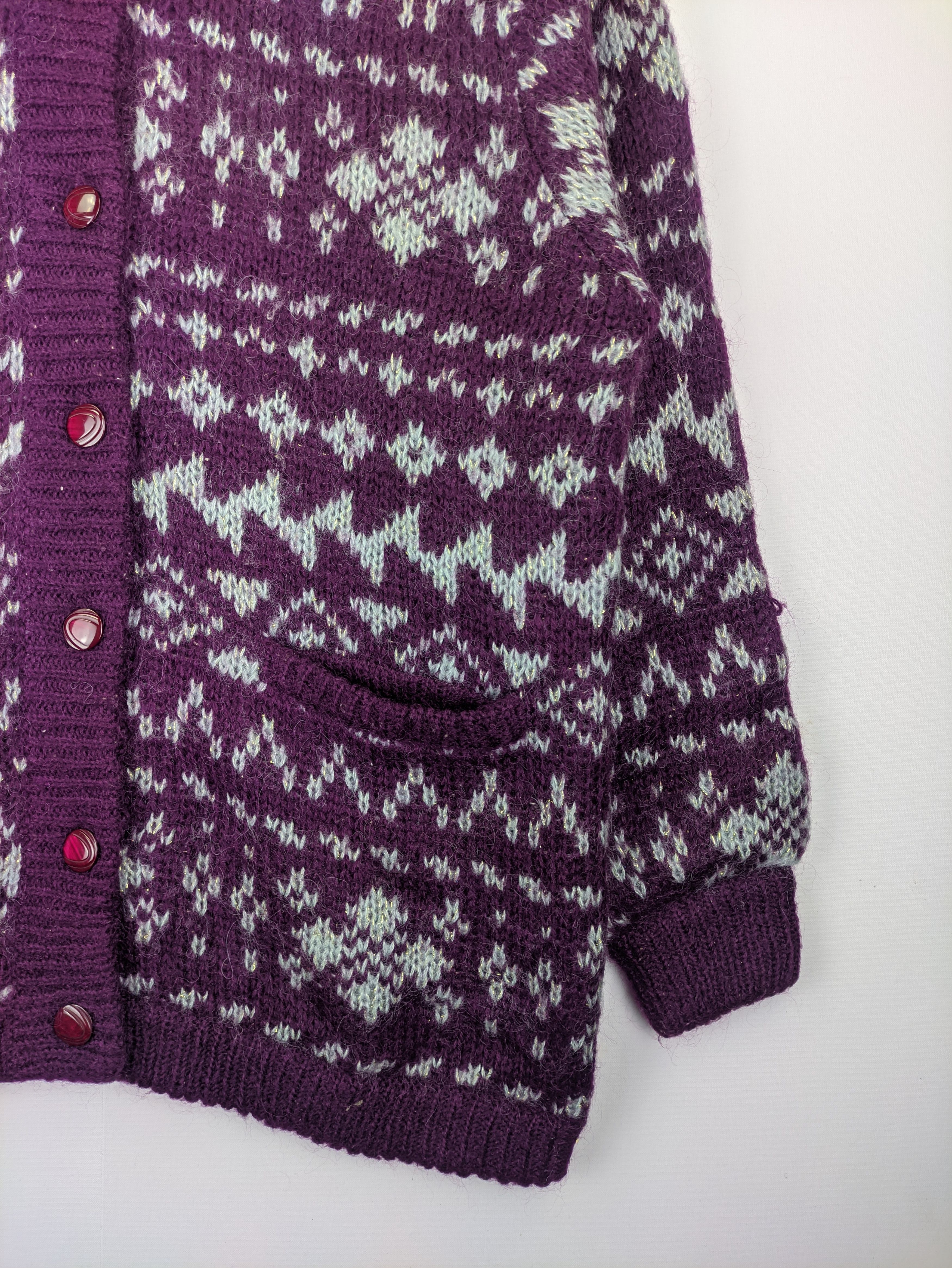 Japanese Brand Steals🔥Cardigan Wool Knitted Jacket Navajo Patterned Size US M / EU 48-50 / 2 - 5 Thumbnail