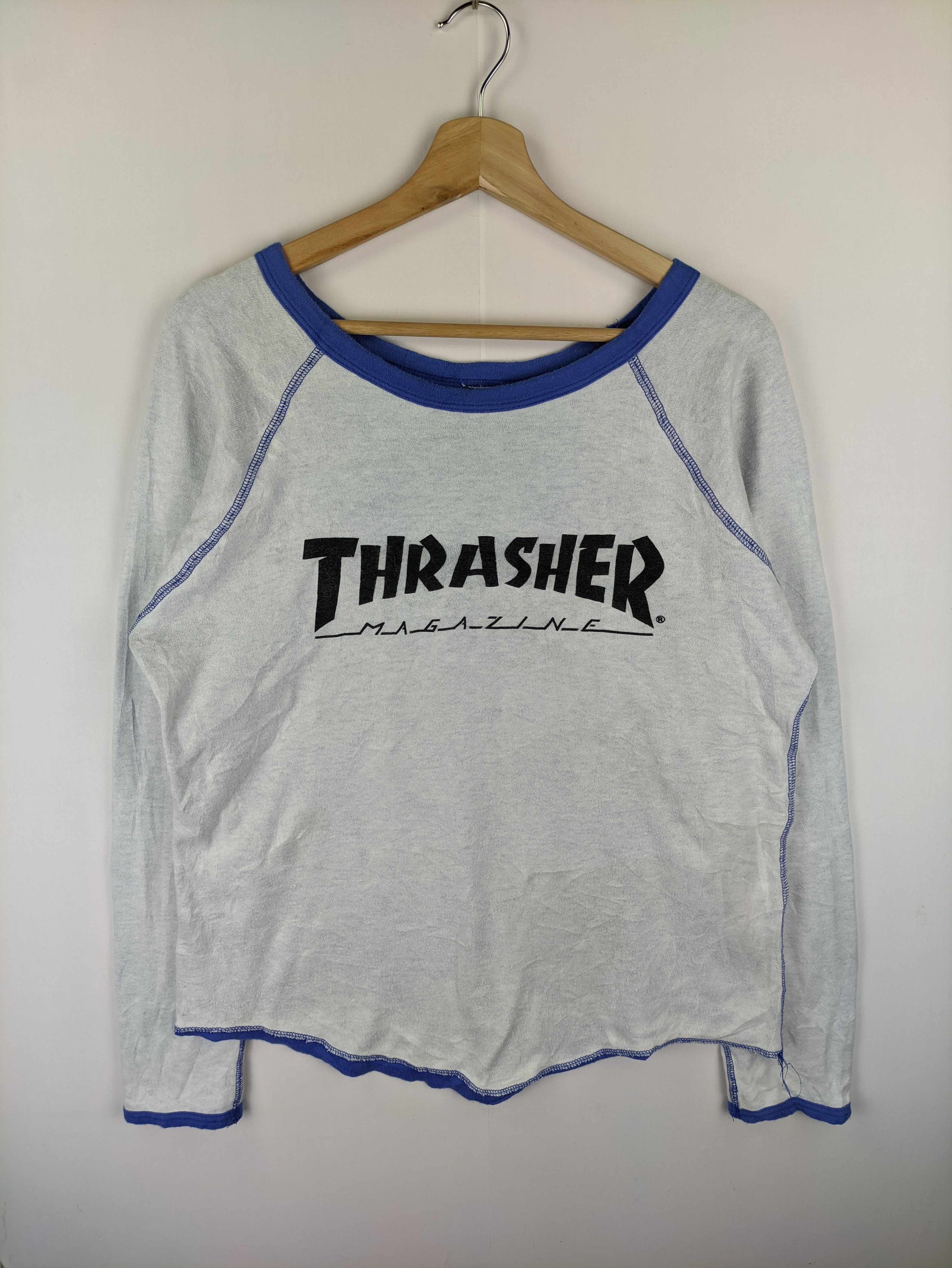 Thrasher Steals🔥Thrasher Long Sleeve Shirt Reversible Size M / US 6-8 / IT 42-44 - 1 Thumbnail