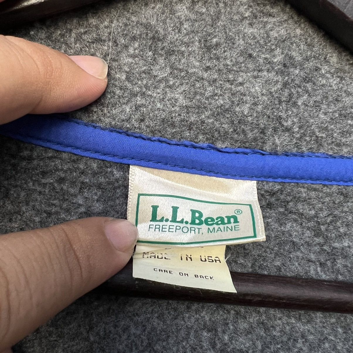 L.L. Bean VINTAGE L.L.BEAN FLEECE JACKET MADE IN USA Size US L / EU 52-54 / 3 - 11 Thumbnail