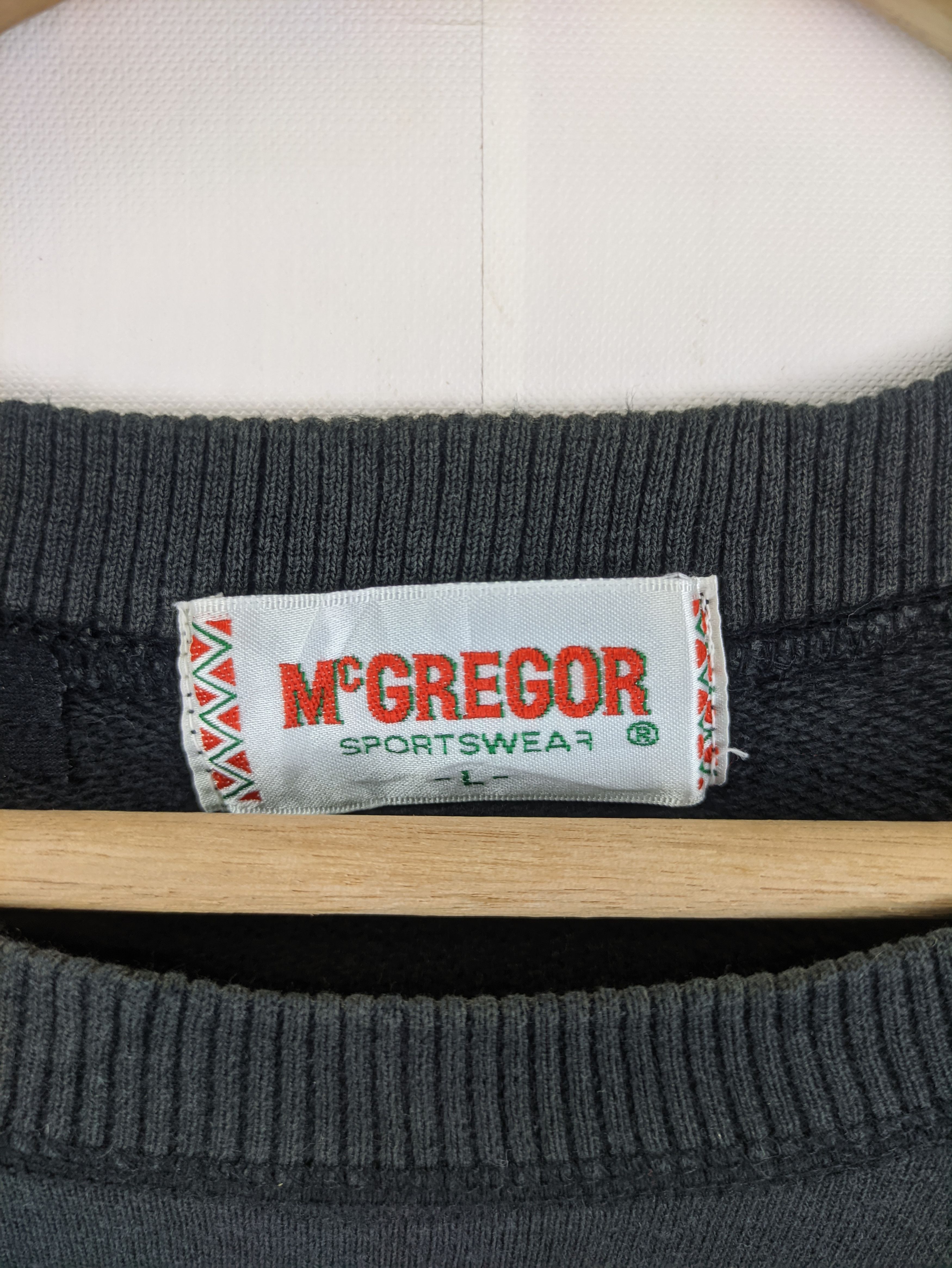 Japanese Brand Steals🔥Vintage Sweatshirt Mcgregor Sportswear Size US L / EU 52-54 / 3 - 3 Thumbnail