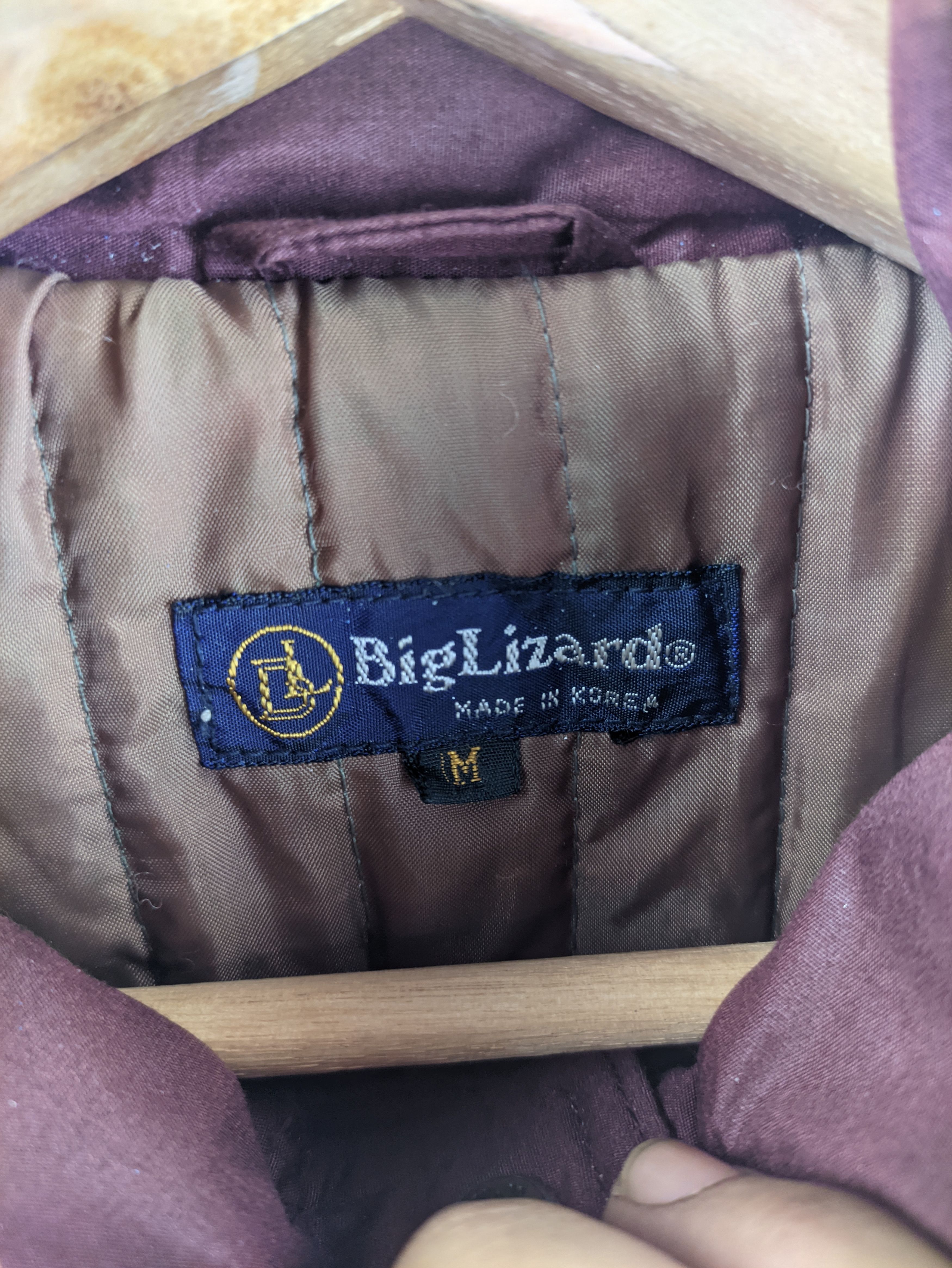 Japanese Brand Steals🔥Vintage Jacket Hooded by Big Lizard Size US M / EU 48-50 / 2 - 3 Thumbnail