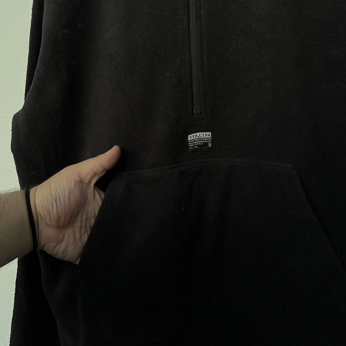 Japanese Brand VINTAGE FLEECE JACKET VOLCOM CENTRE LOGO Size US M / EU 48-50 / 2 - 4 Thumbnail