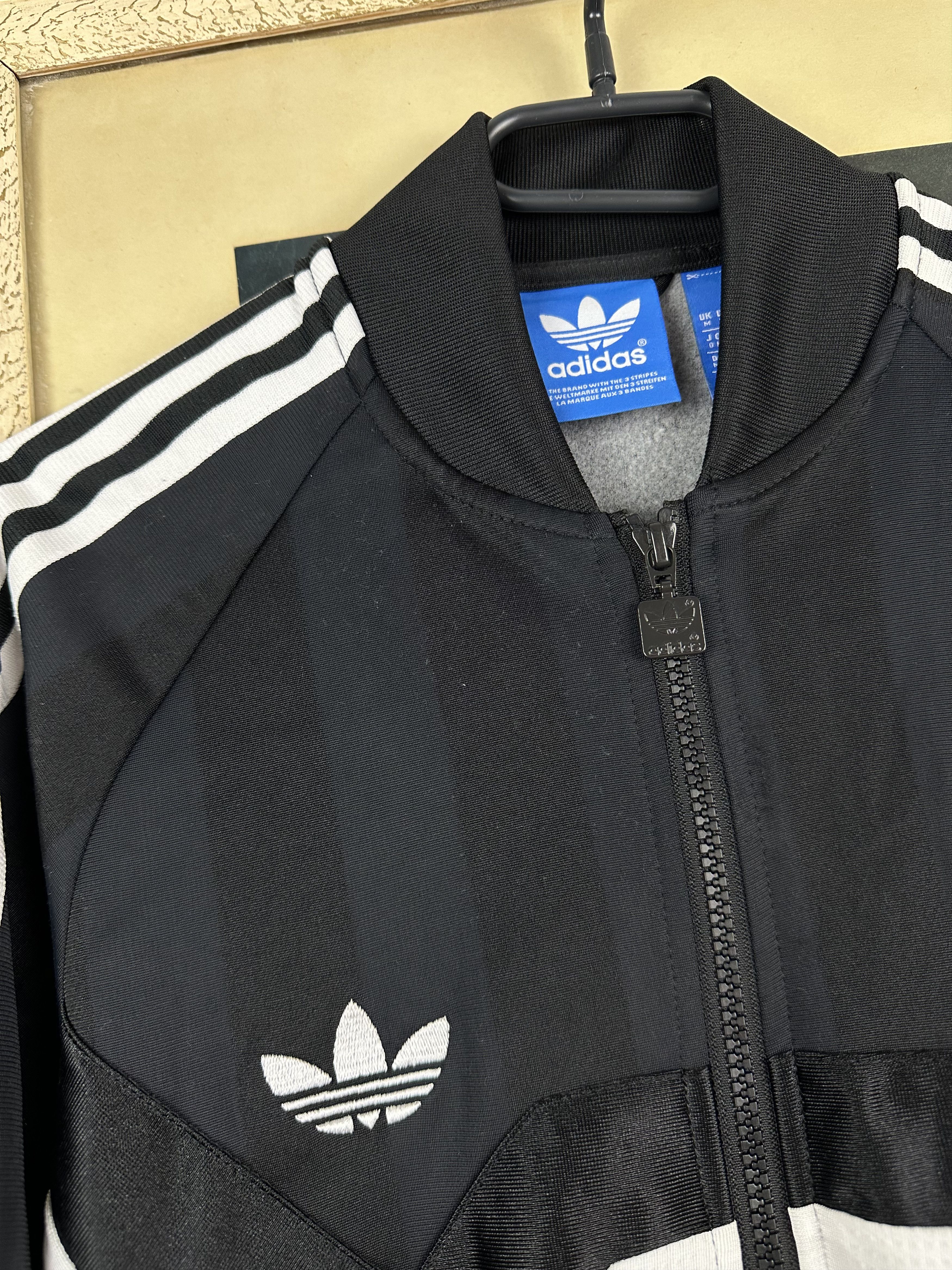 Adidas Germany National 1990 Style Football Soccer Jacket Track Top Size US M / EU 48-50 / 2 - 4 Thumbnail