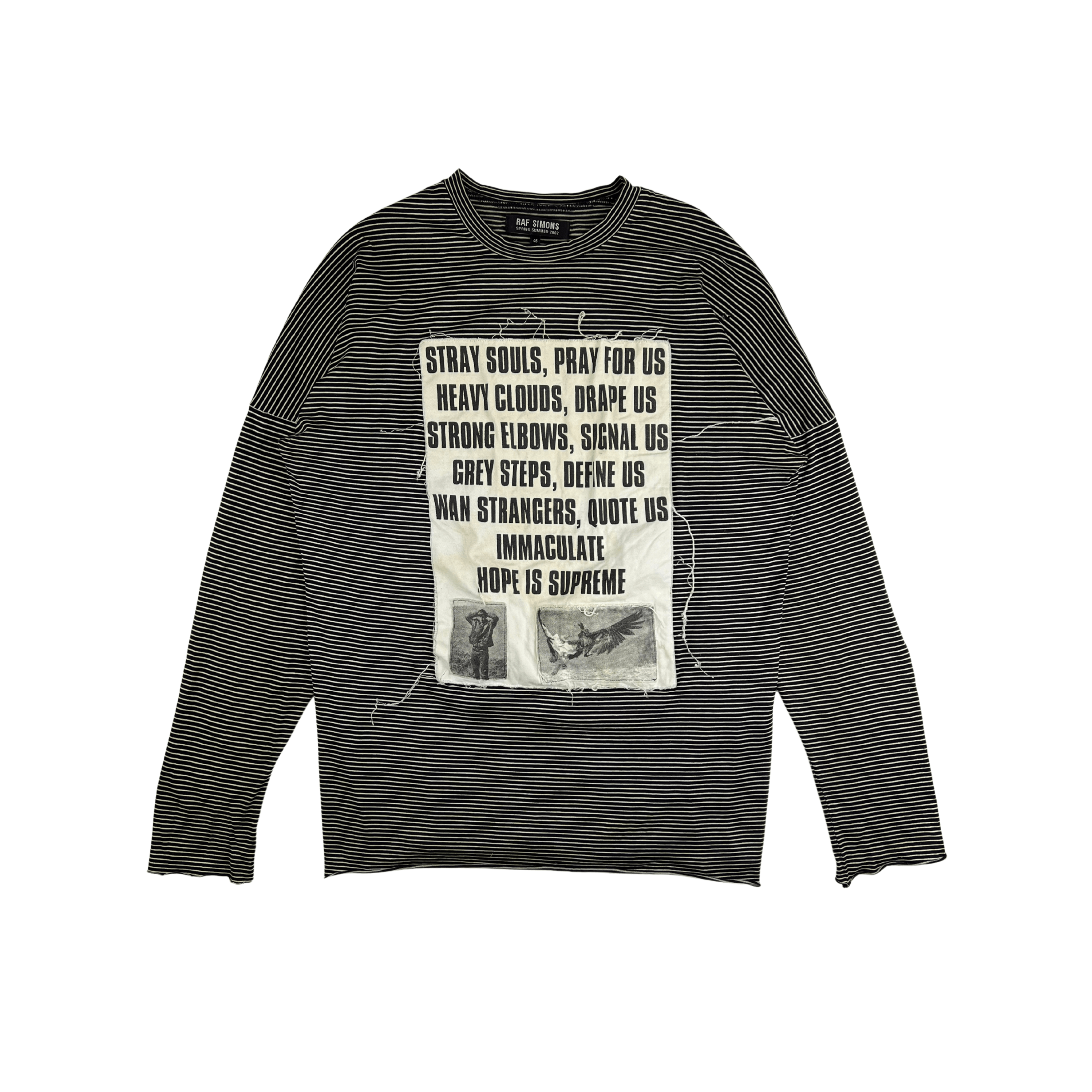 Raf Simons Raf Simons SS02 Stray Souls Long-Sleeve T-Shirt | Grailed