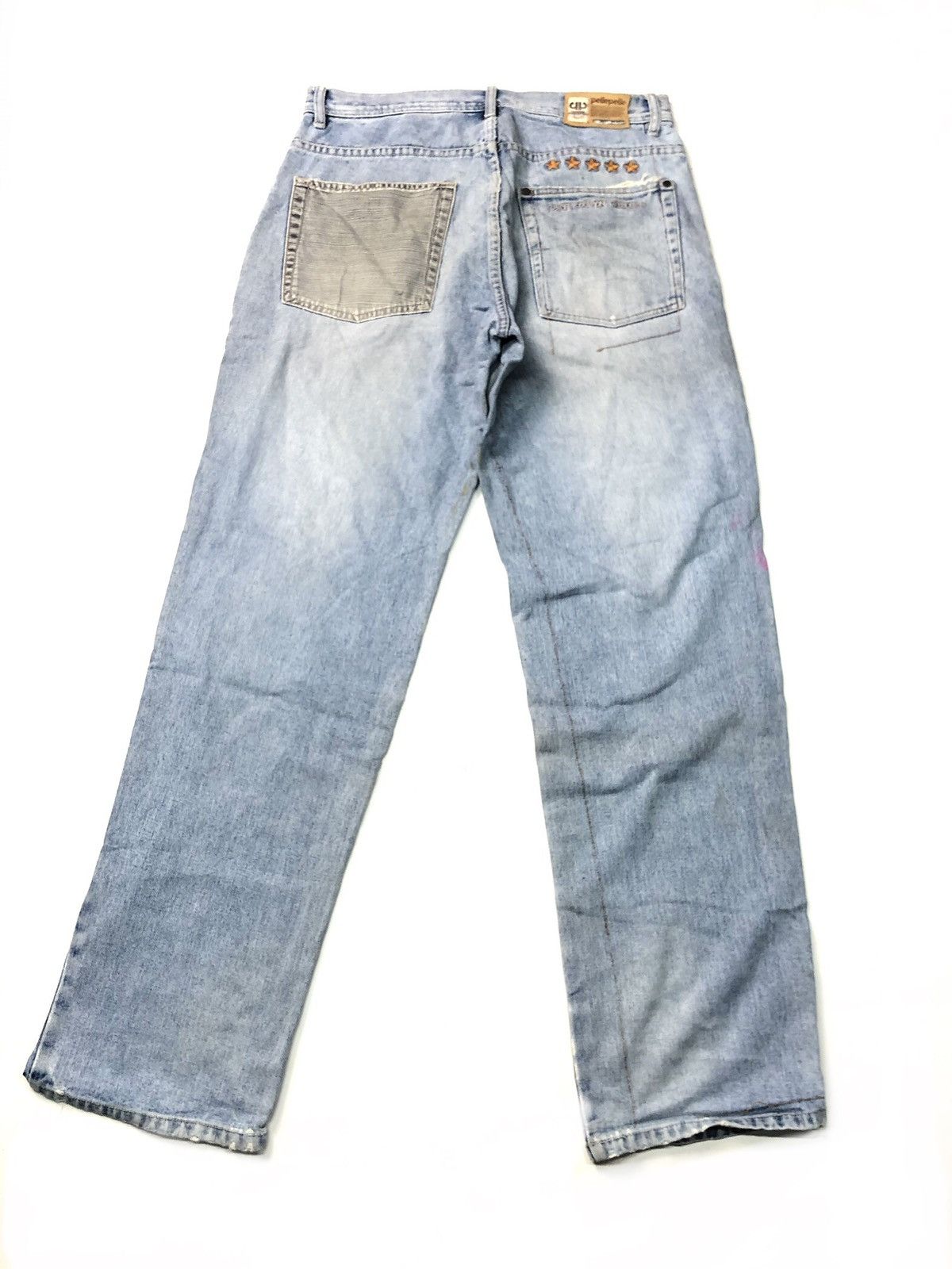 Marc Buchanan × Pelle Pelle PELLE PELLE MARC BUCHANAM DISSTRESSED DENIM Size US 34 / EU 50 - 11 Thumbnail