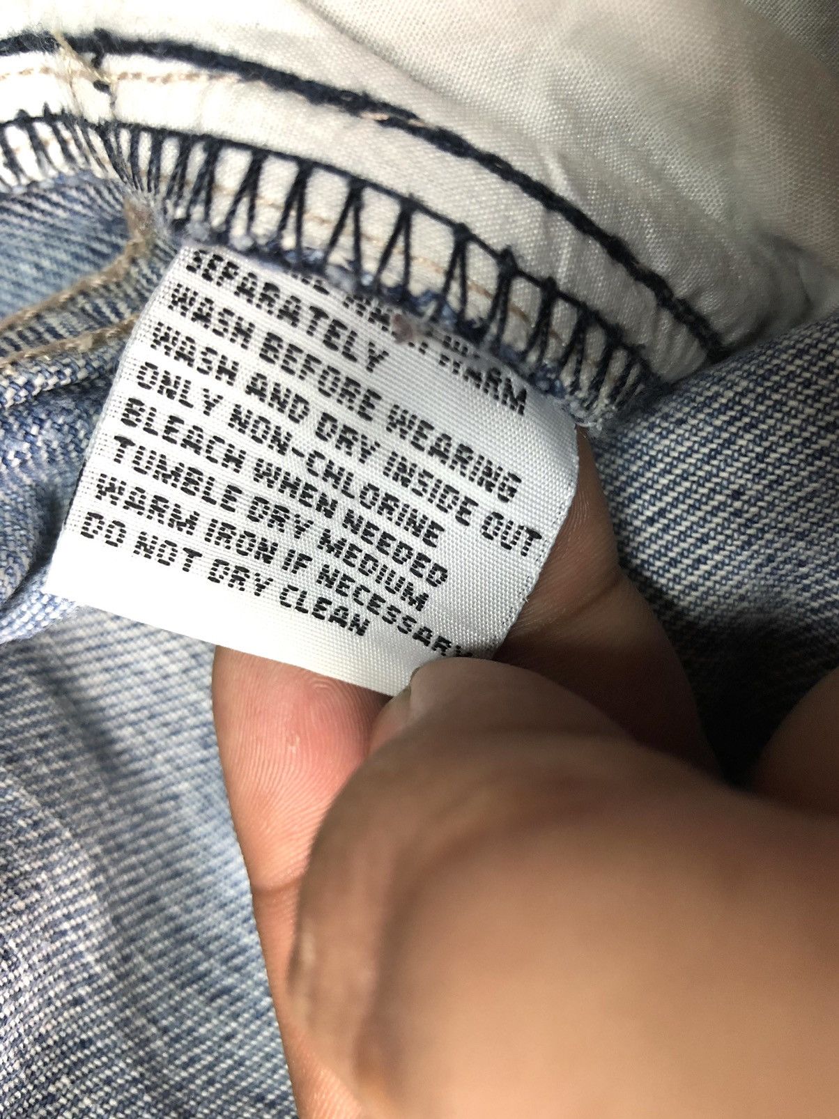 Marc Buchanan × Pelle Pelle PELLE PELLE MARC BUCHANAM DISSTRESSED DENIM Size US 34 / EU 50 - 9 Thumbnail