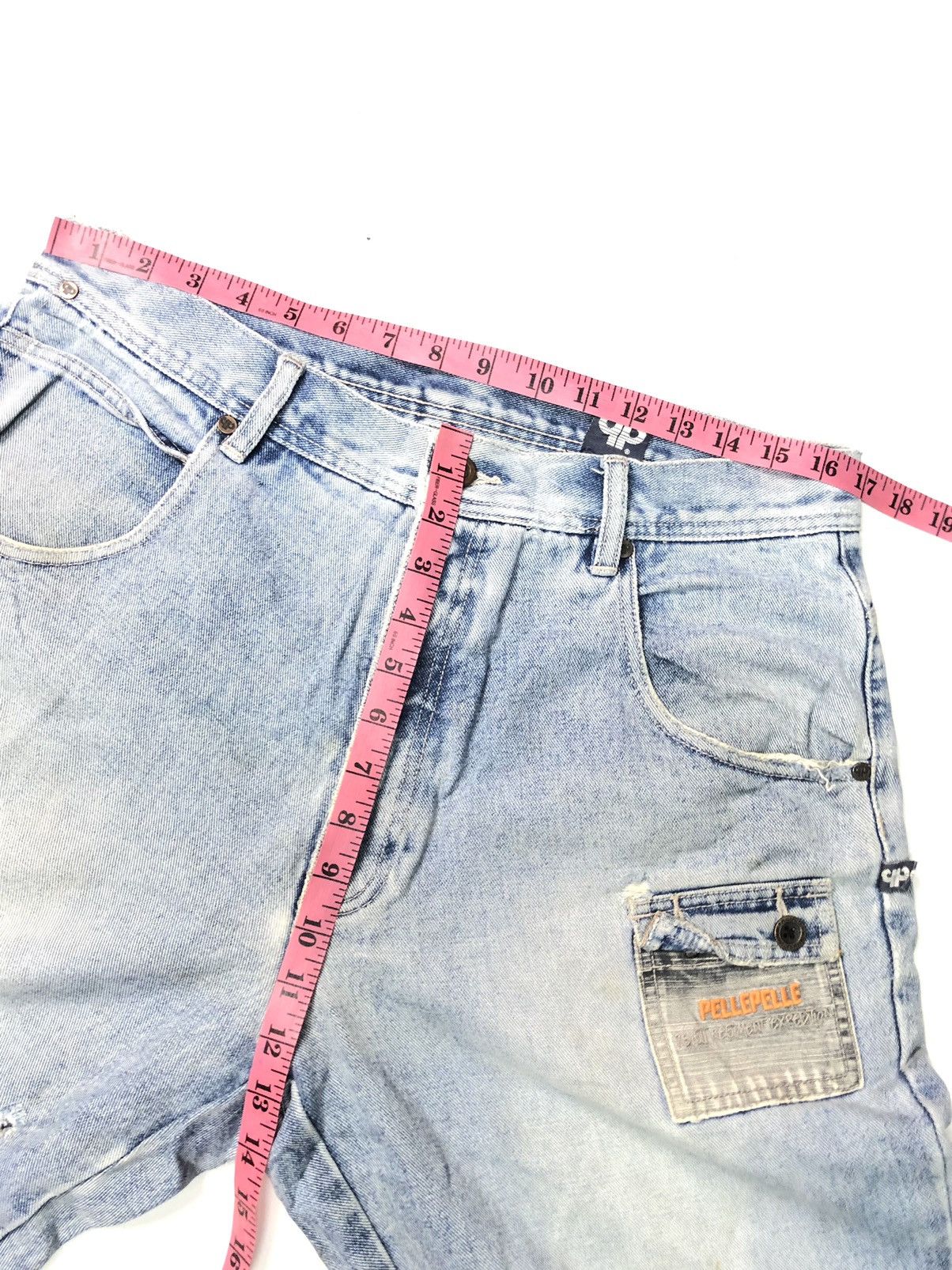 Marc Buchanan × Pelle Pelle PELLE PELLE MARC BUCHANAM DISSTRESSED DENIM Size US 34 / EU 50 - 16 Thumbnail