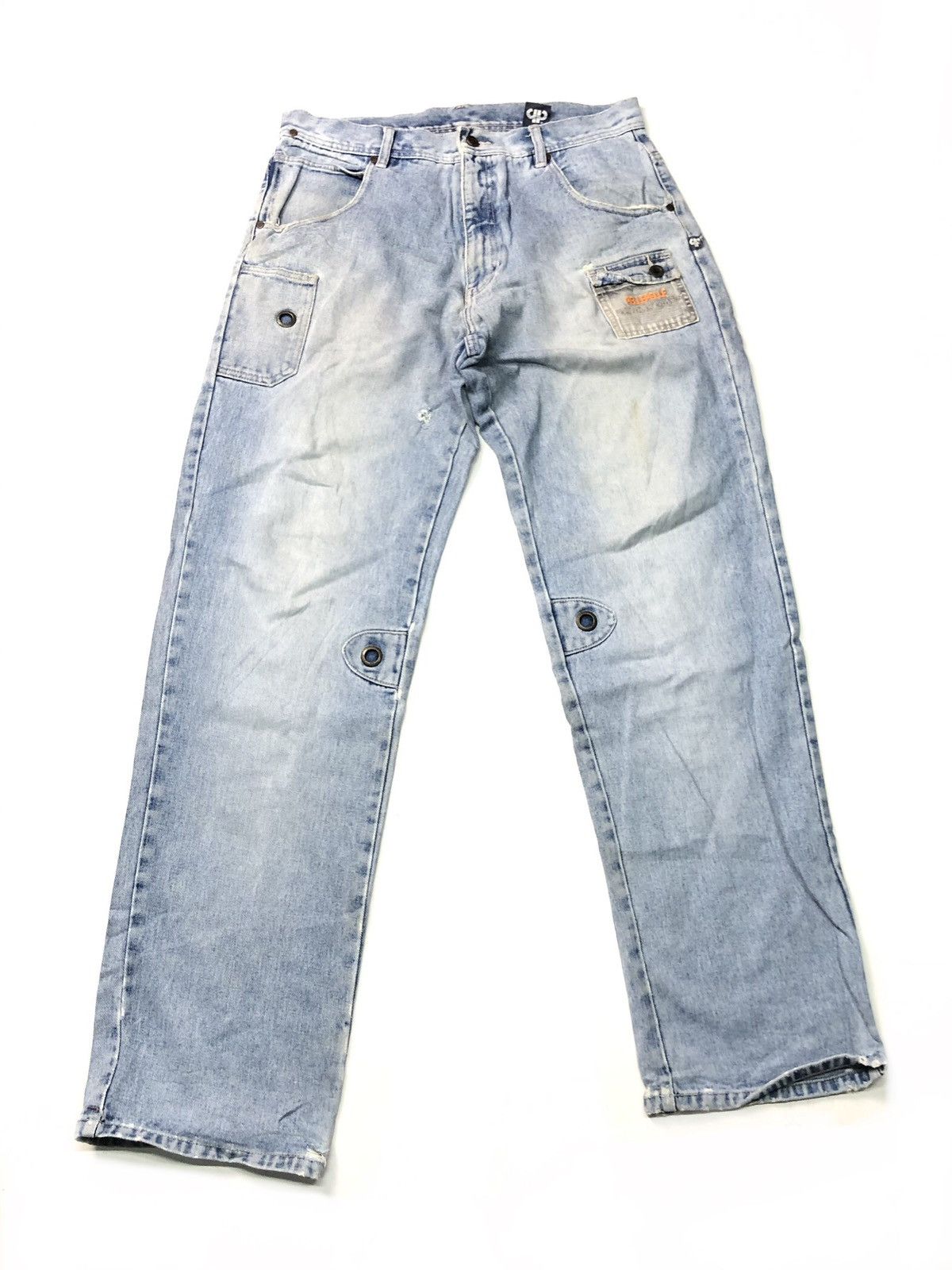 Marc Buchanan × Pelle Pelle PELLE PELLE MARC BUCHANAM DISSTRESSED DENIM Size US 34 / EU 50 - 3 Thumbnail