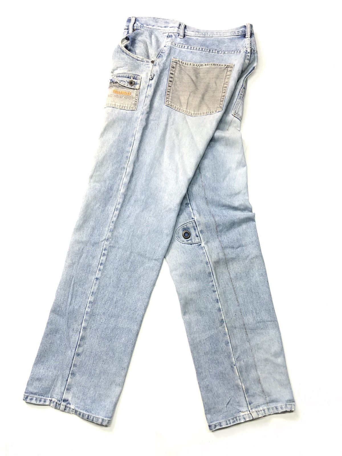 Marc Buchanan × Pelle Pelle PELLE PELLE MARC BUCHANAM DISSTRESSED DENIM Size US 34 / EU 50 - 2 Thumbnail