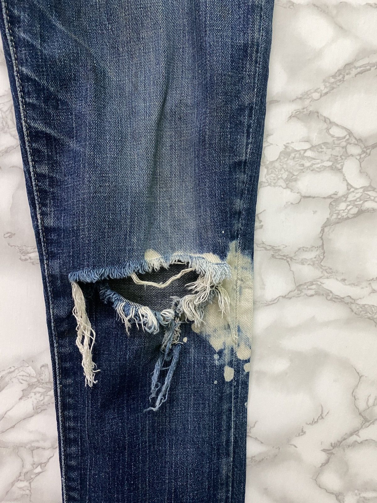 Levi's × Vintage Vintage LEVIS 510 Super Skinny Distressed Jeans - L4 Size US 29 - 8 Thumbnail