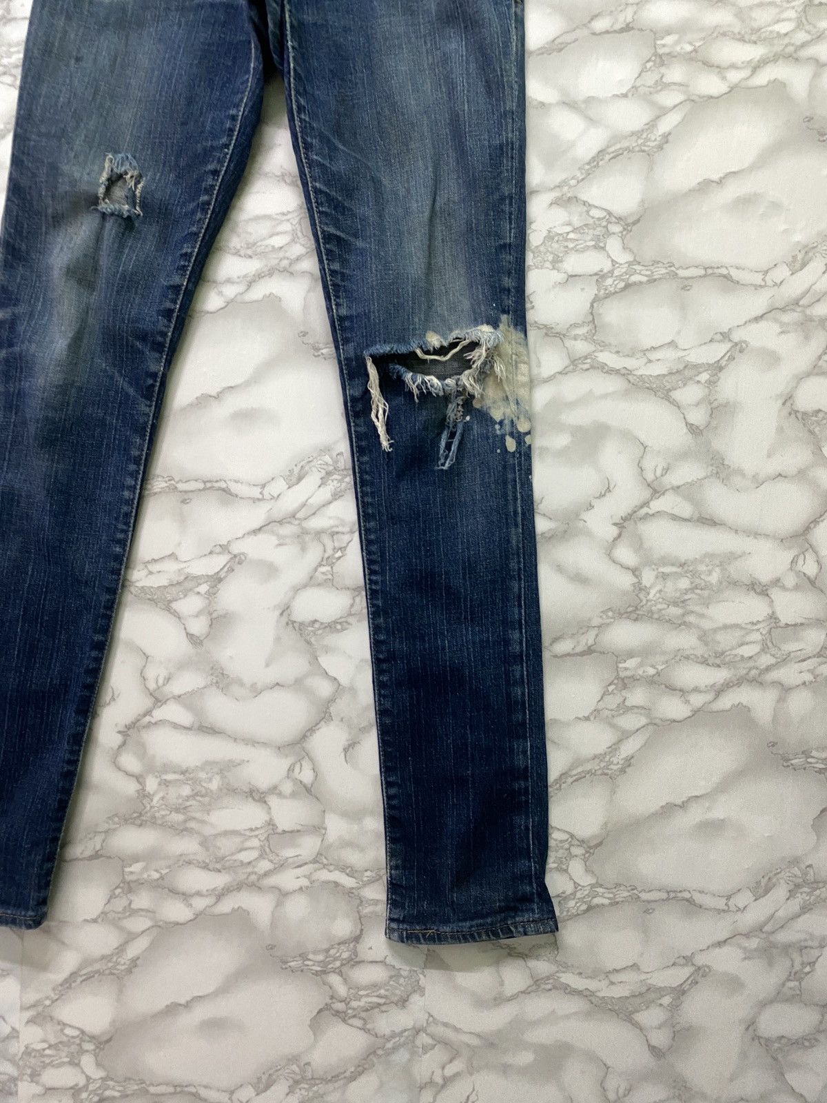 Levi's × Vintage Vintage LEVIS 510 Super Skinny Distressed Jeans - L4 Size US 29 - 6 Thumbnail