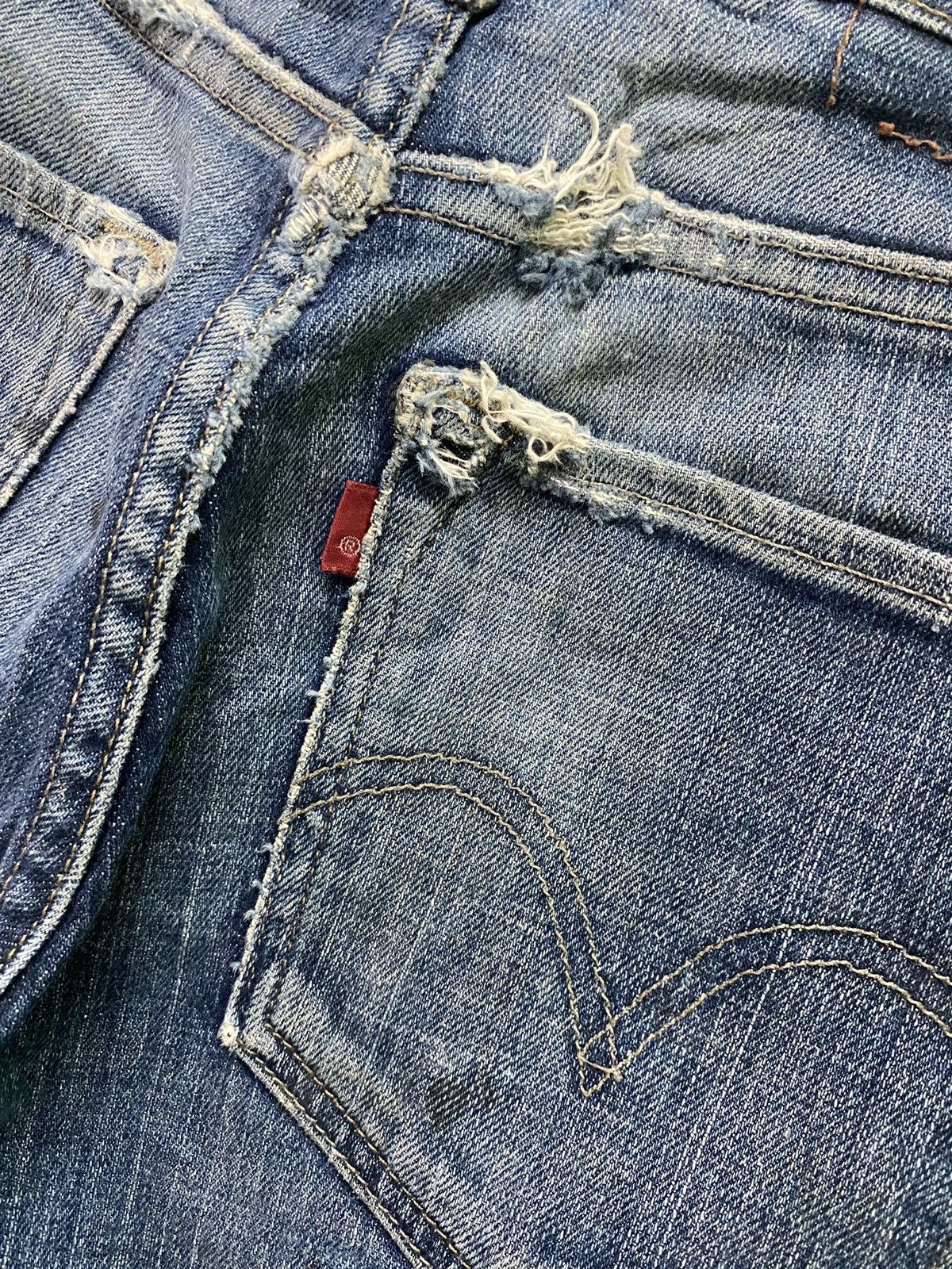 Levi's × Vintage Vintage LEVIS 510 Super Skinny Distressed Jeans - L4 Size US 29 - 17 Thumbnail